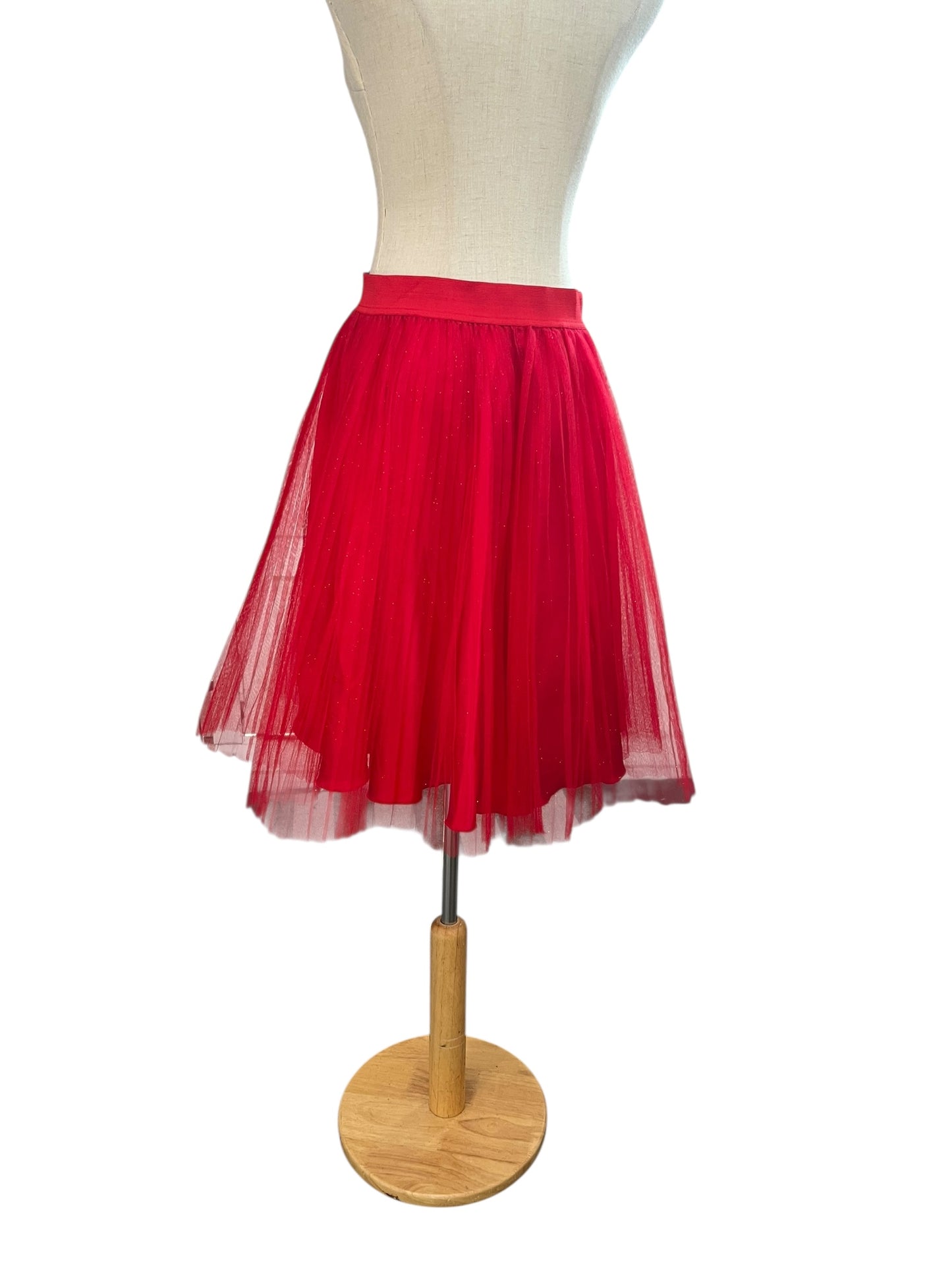 HANKY PANKY RED TULLE SKIRT | 10-12