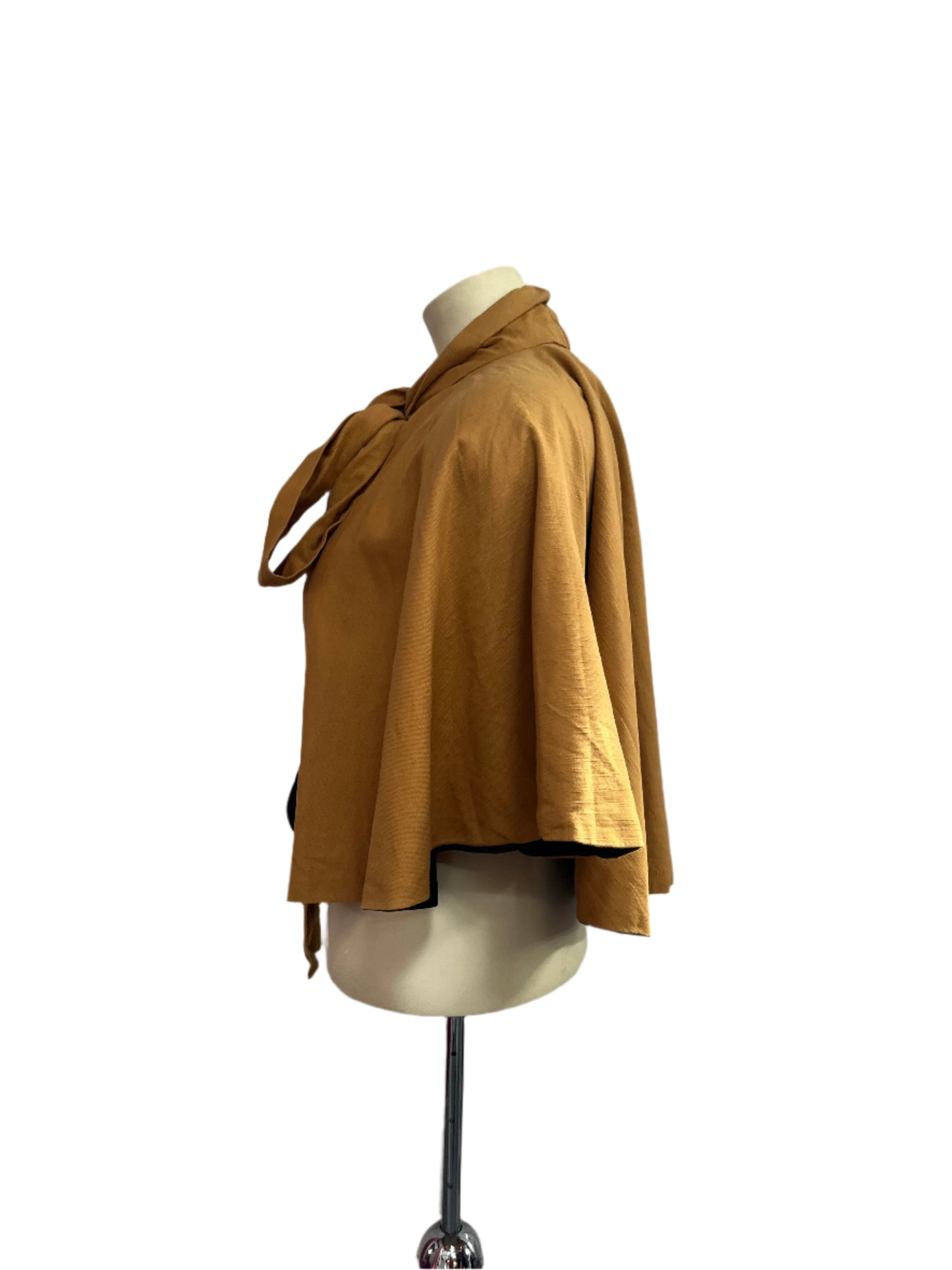 MARGERY DAW MUSTARD CAPE