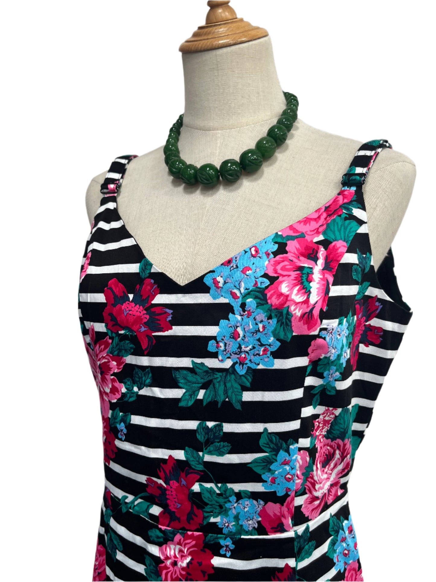 LOUELLA DEVILLE VIBRANT WIGGLE DRESS SZ 12