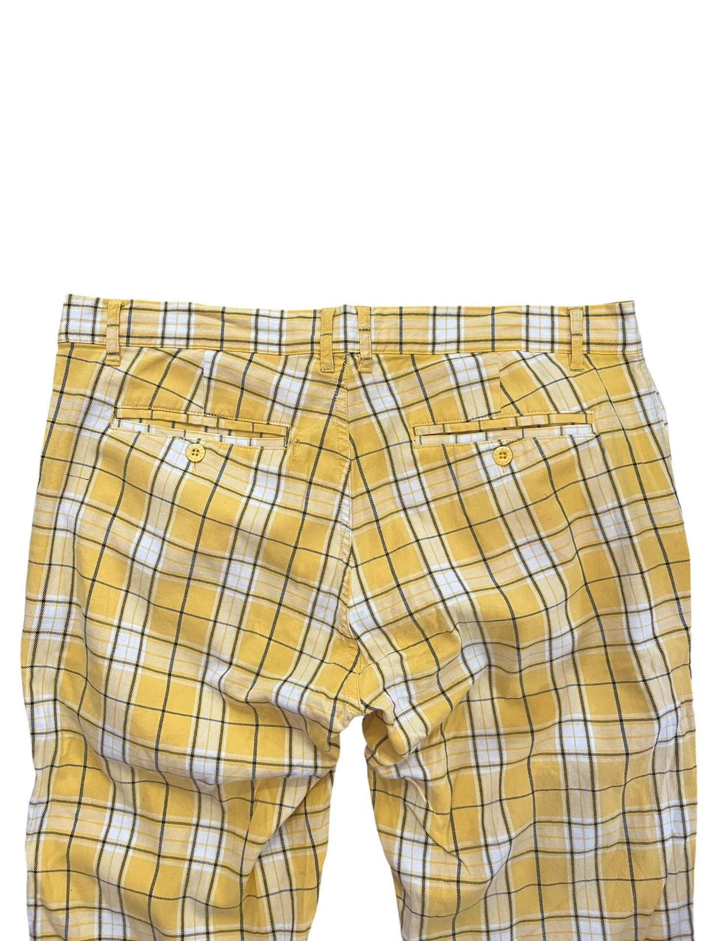 DANGERFIELD YELLOW TARTAN PANTS | 34