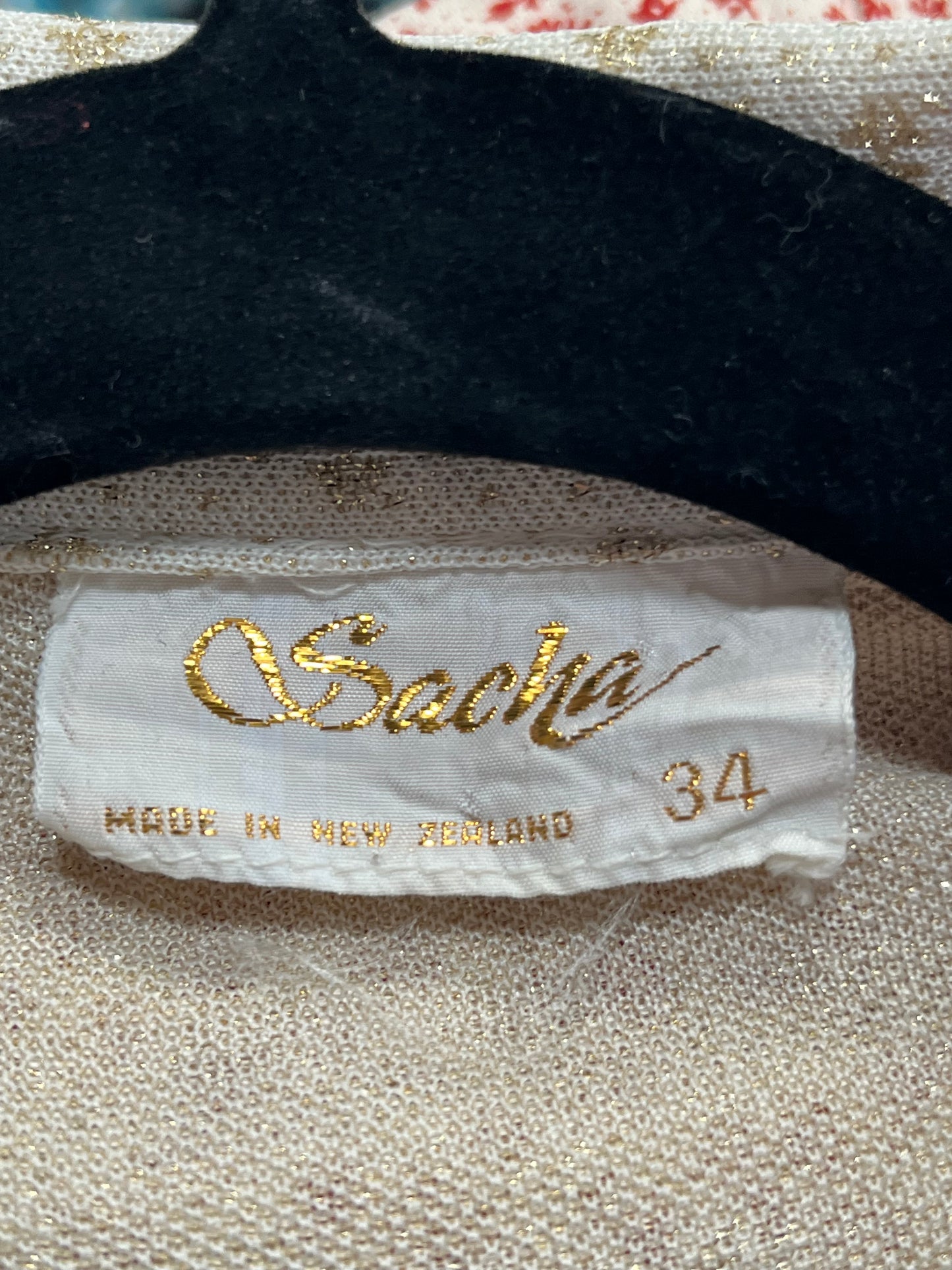 SACHA VANILLA & GOLD 70S SHIRT | 10