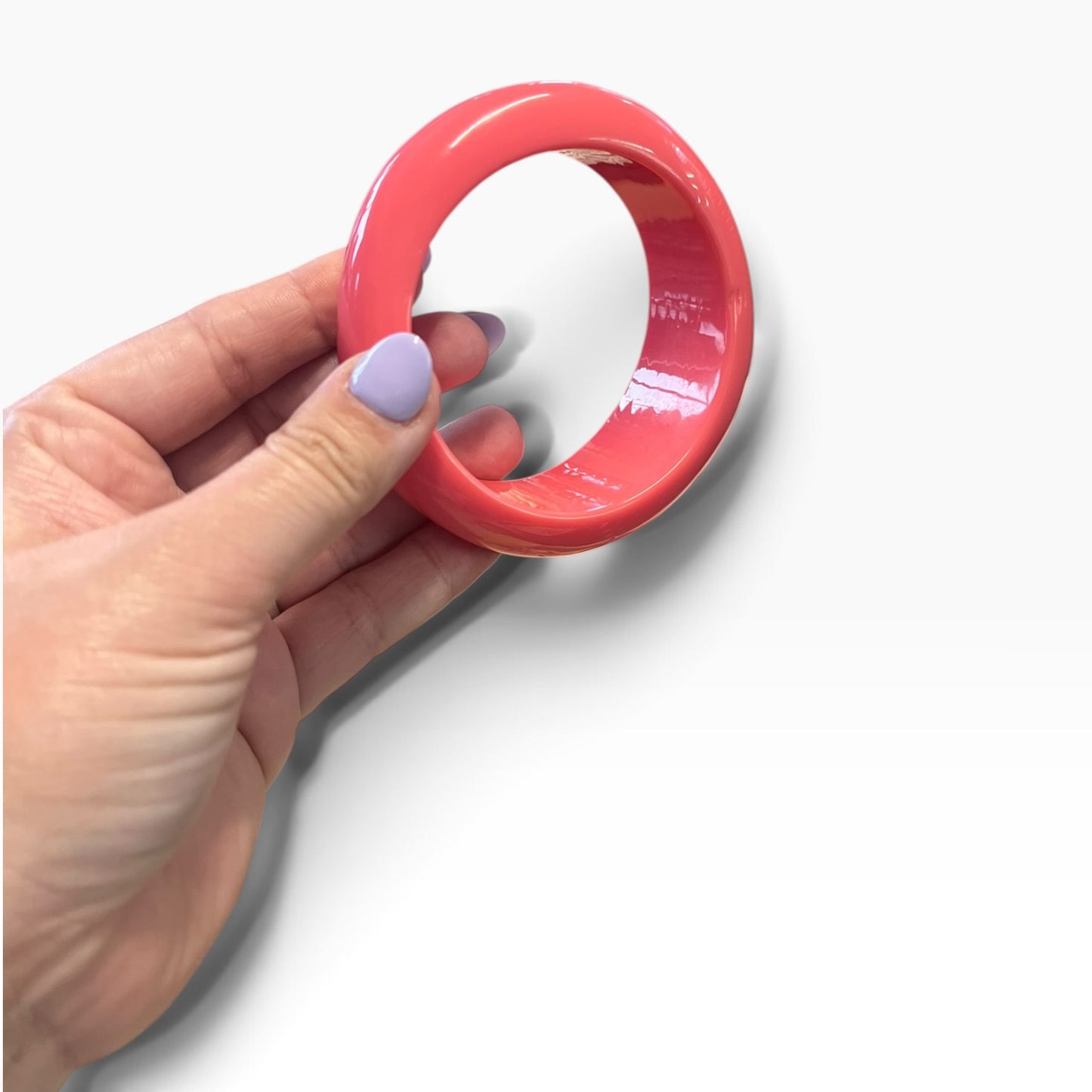 PINK INDENT BANGLE