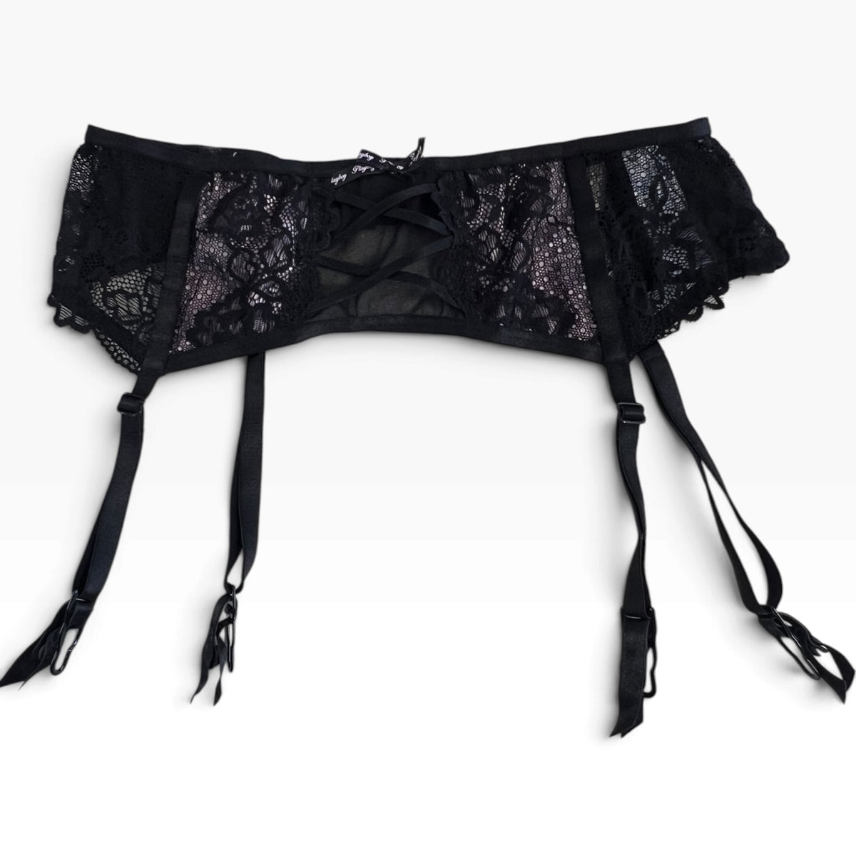 BLACK & PINK GARTER BELT | 10
