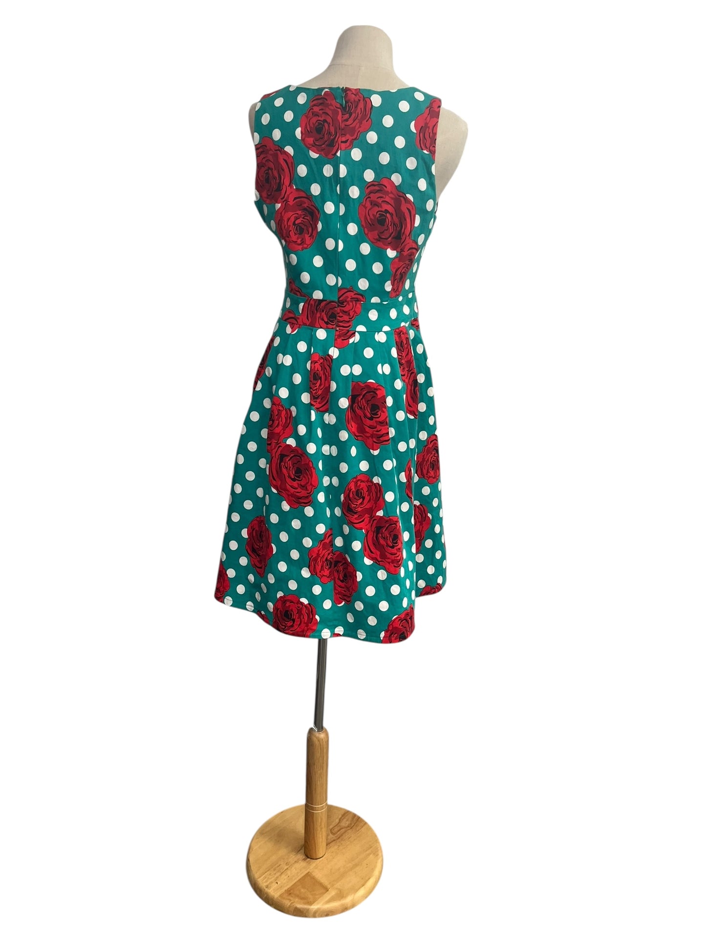 TEAL & ROSE DRESS | 10