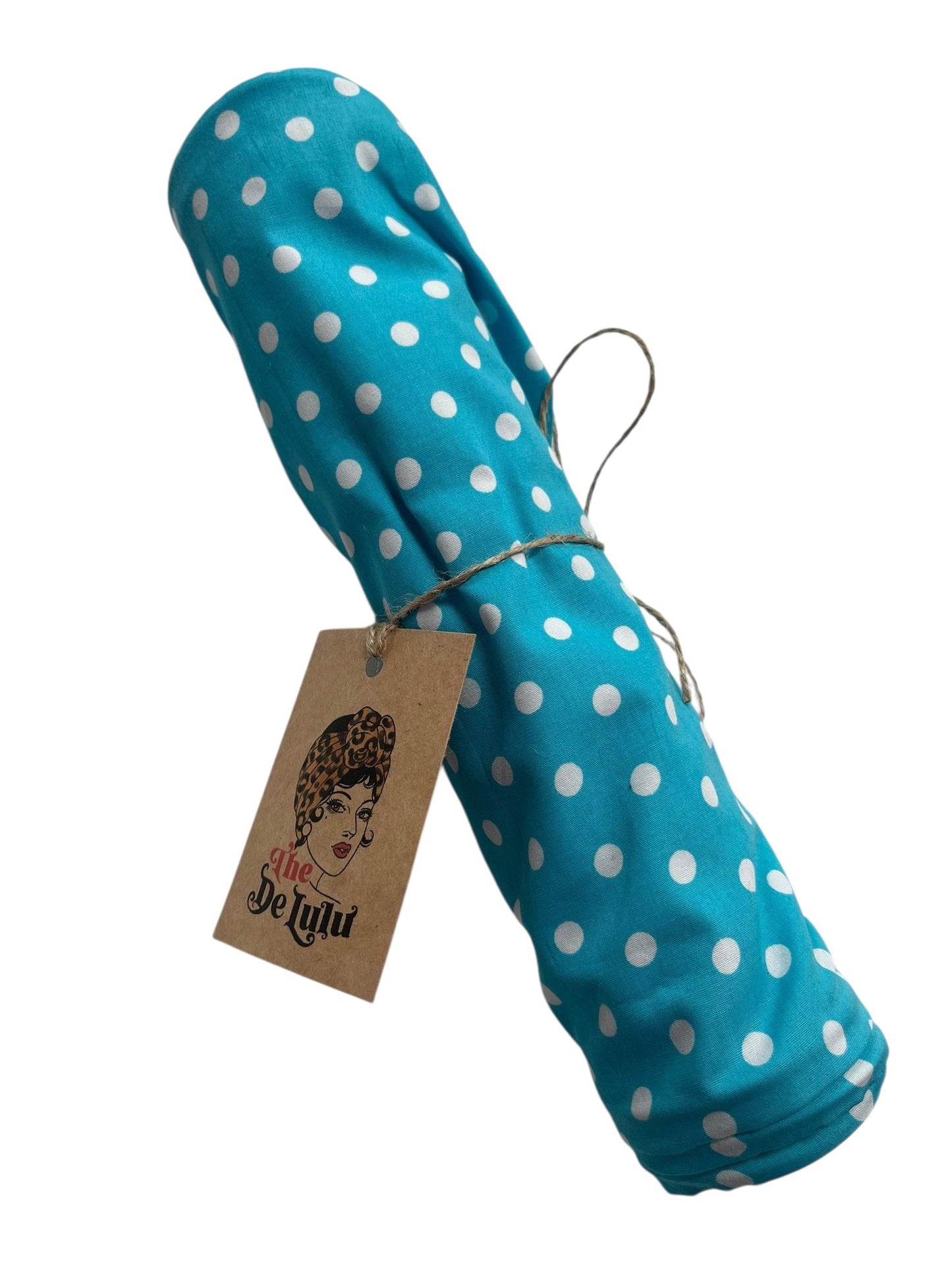 TURQUOISE POLKADOT DELULU