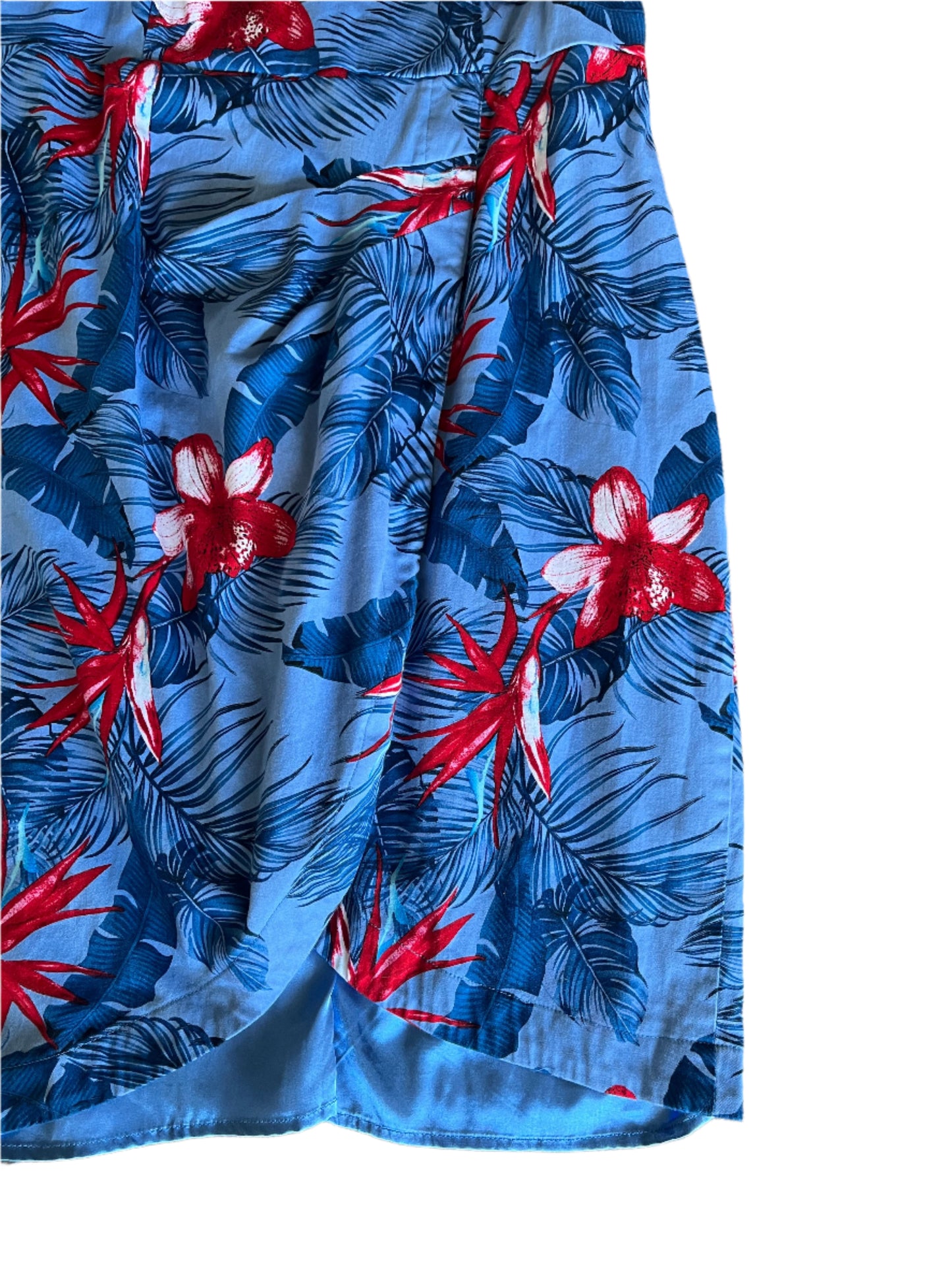 CITY CHIC TROPICAL WIGGLE DRESS SZ S/16