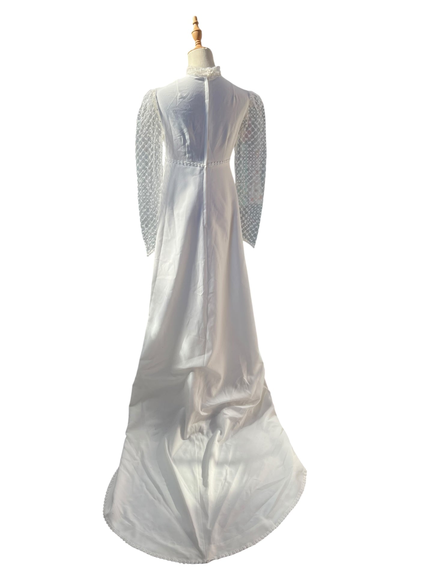 ETHERAL 70s WEDDING DRESS |8/10