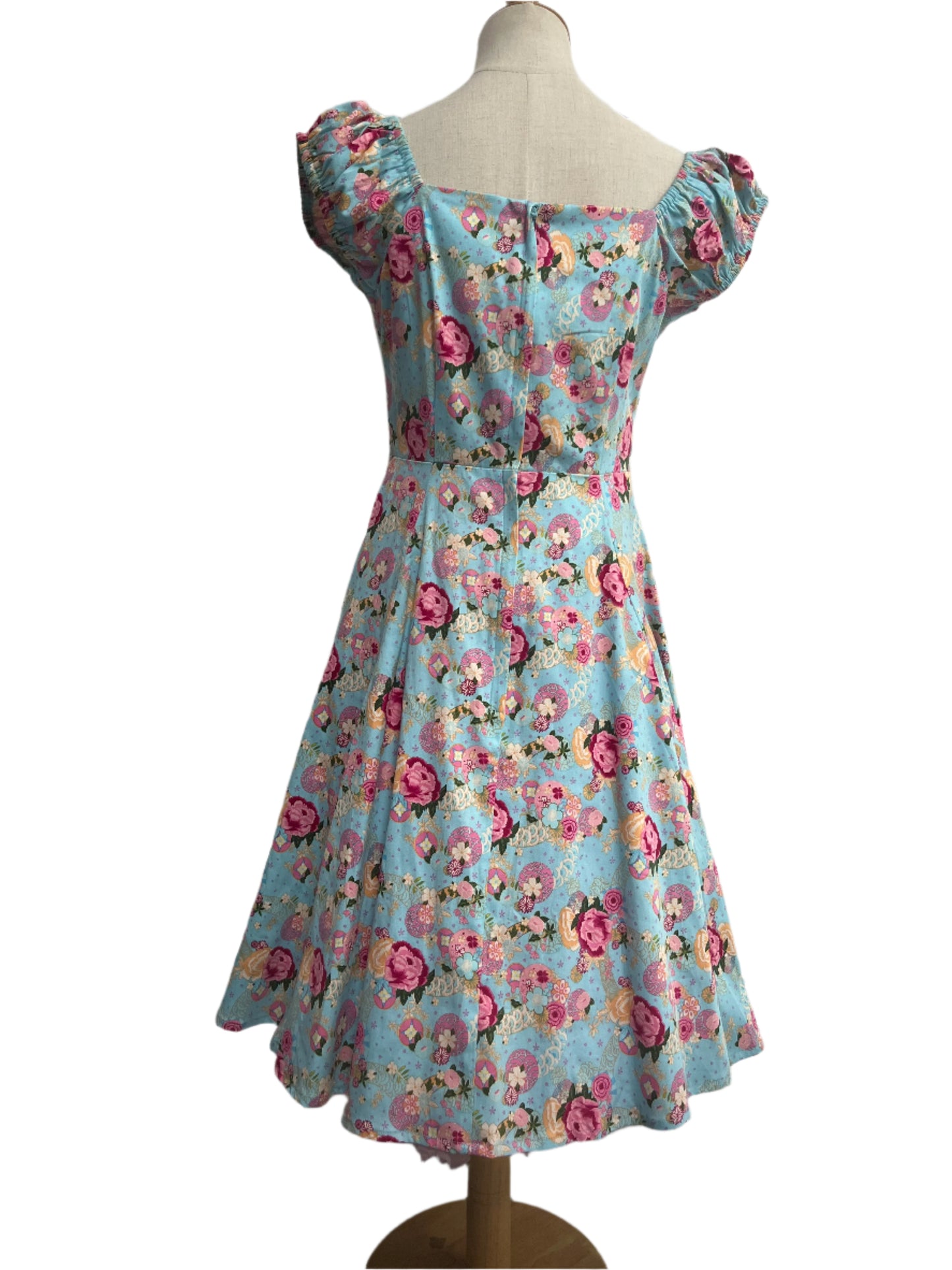 COLLECTIF ORIGAMI FLORAL DOLL DRESS | 8