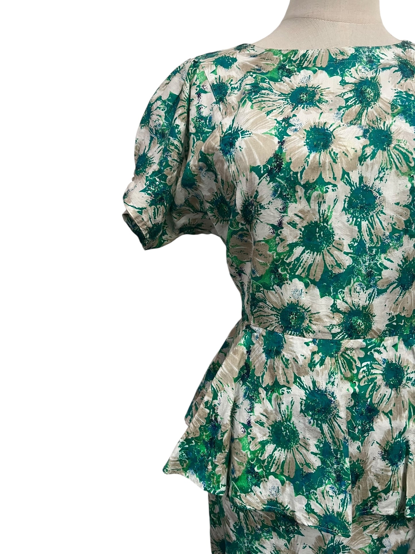 RACHEL PEPLUM DRESS | 10