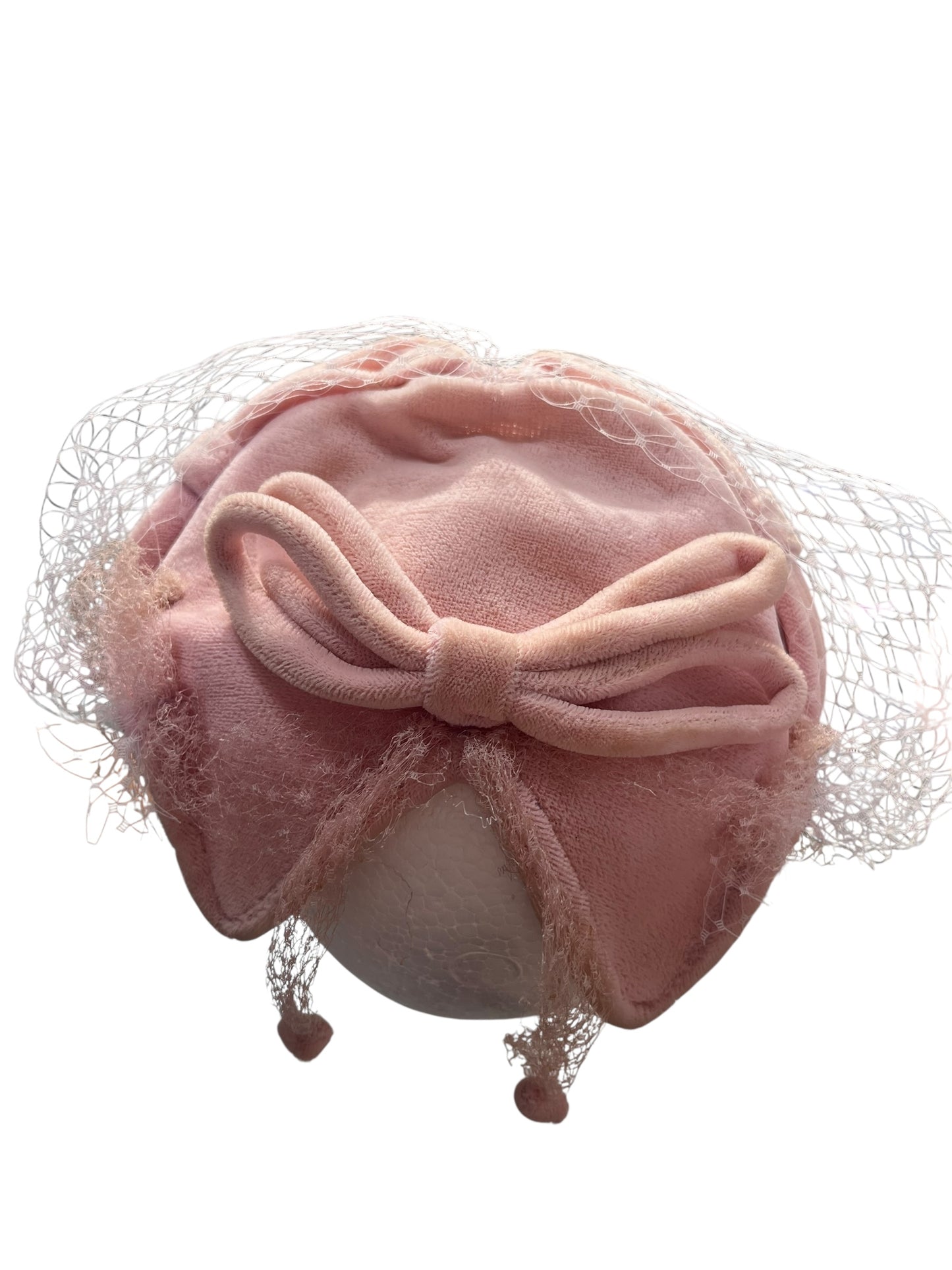 PINK BOW HEADPIECE