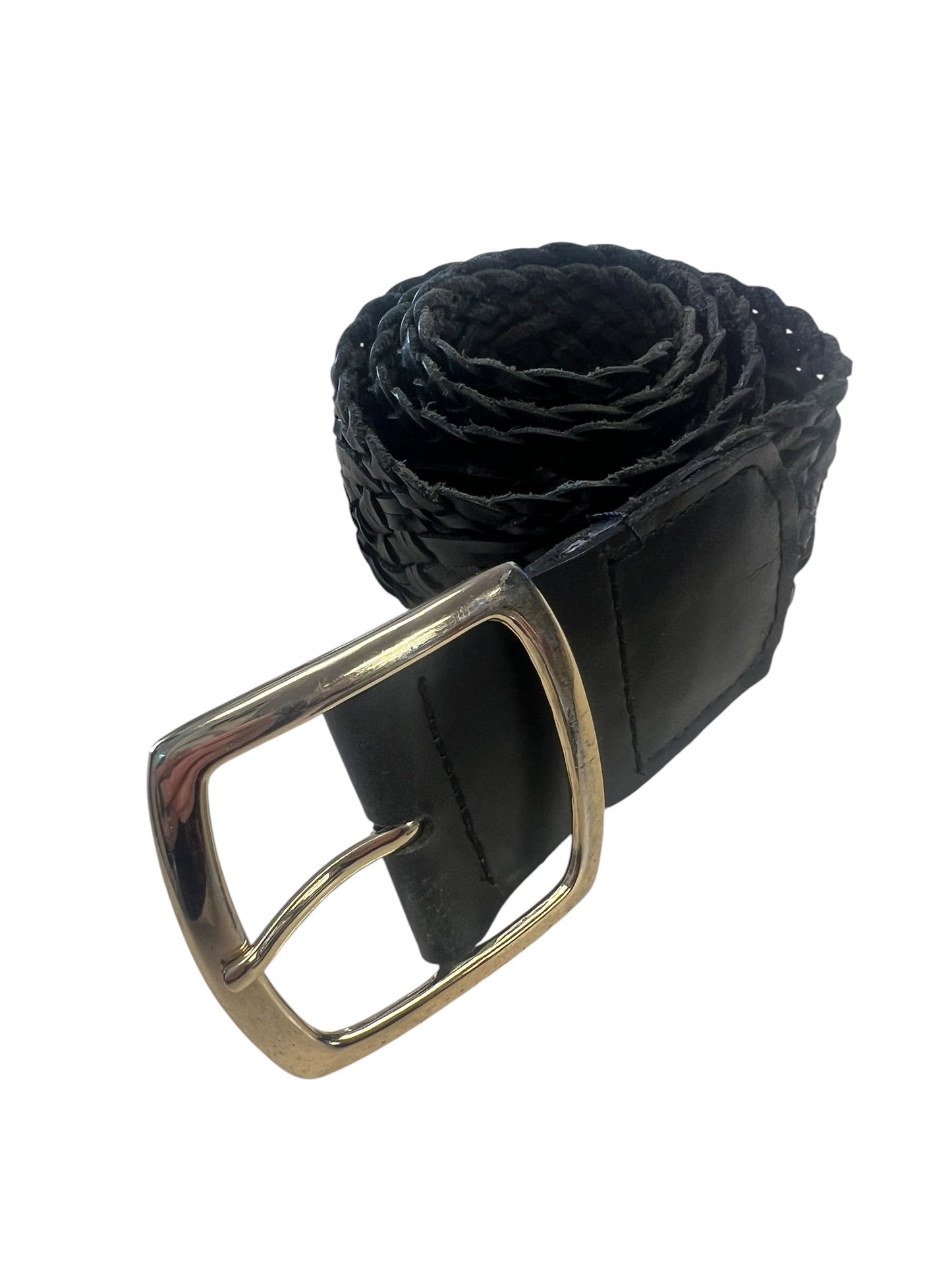 BLACK WEAVE BELT | S