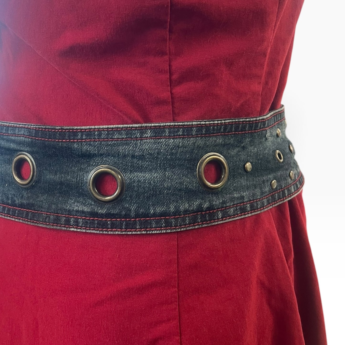 DENIM RIVET BELT | 86cm