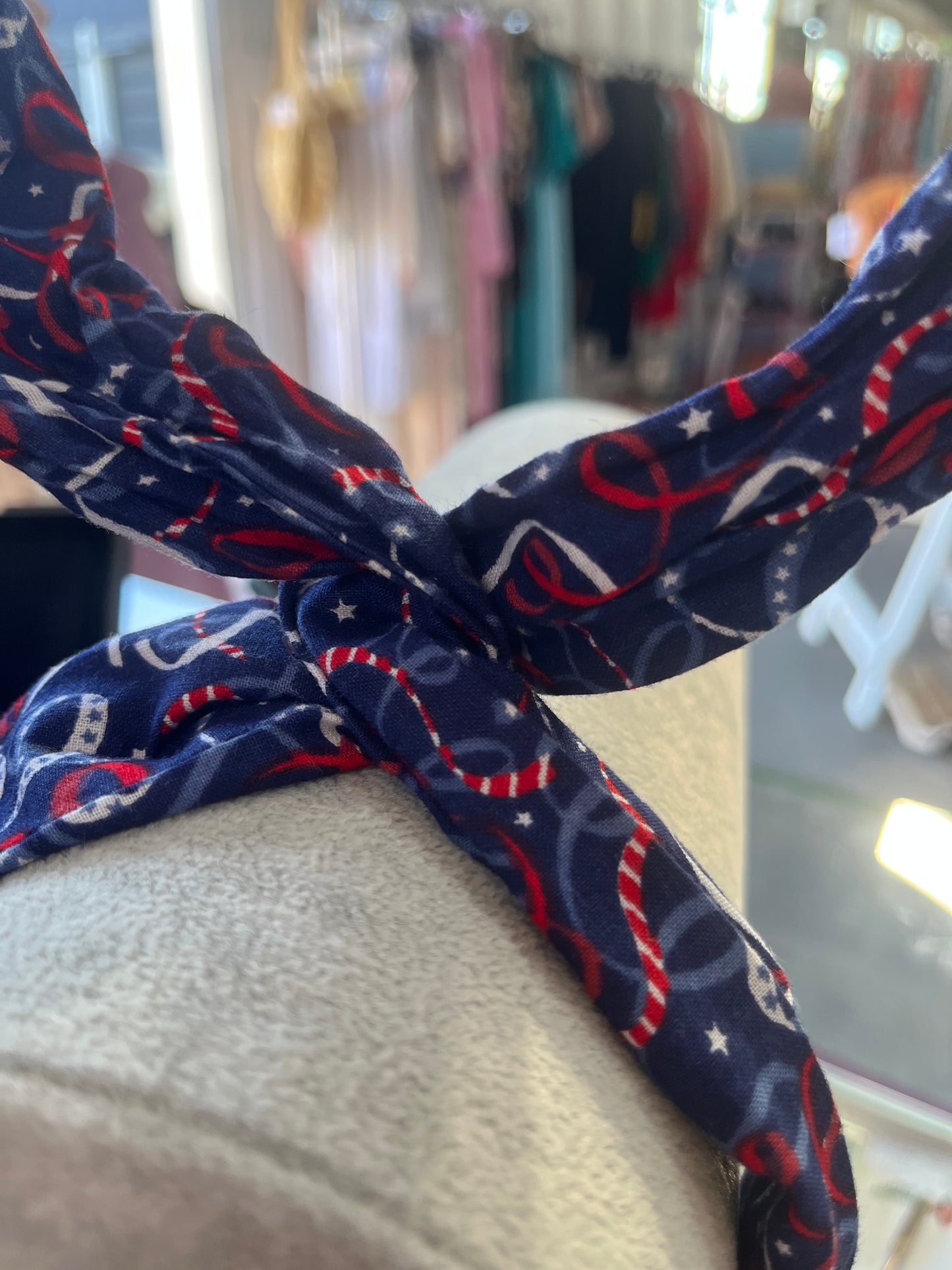 NAVY USA WIRE HAIR BAND