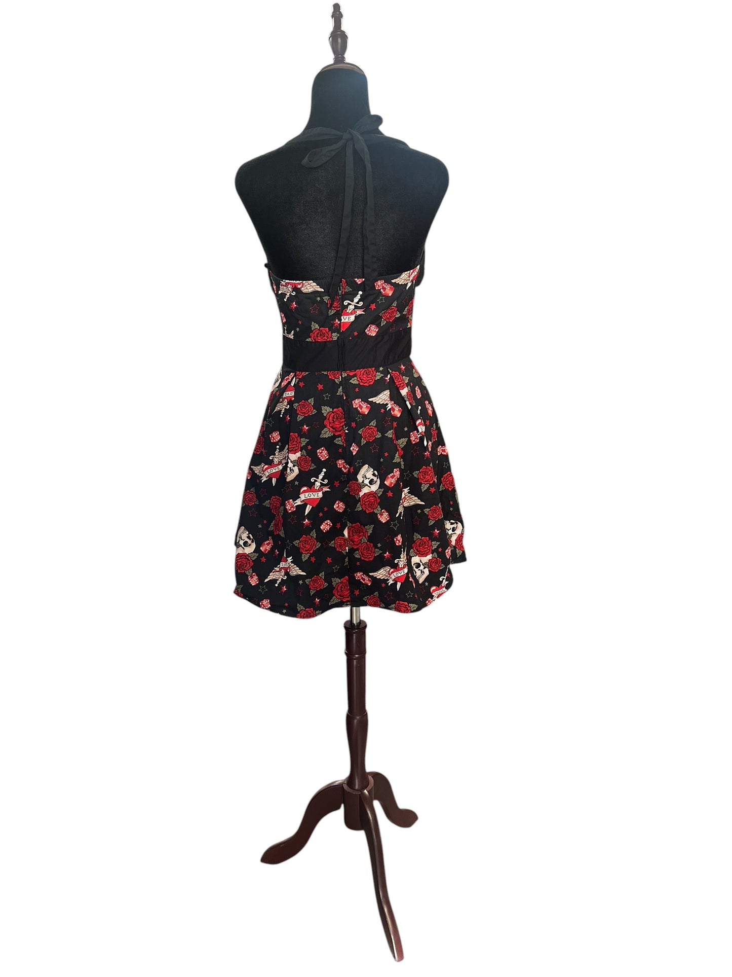 HOT TOPIC BLACK TATTOO DRESS | 8