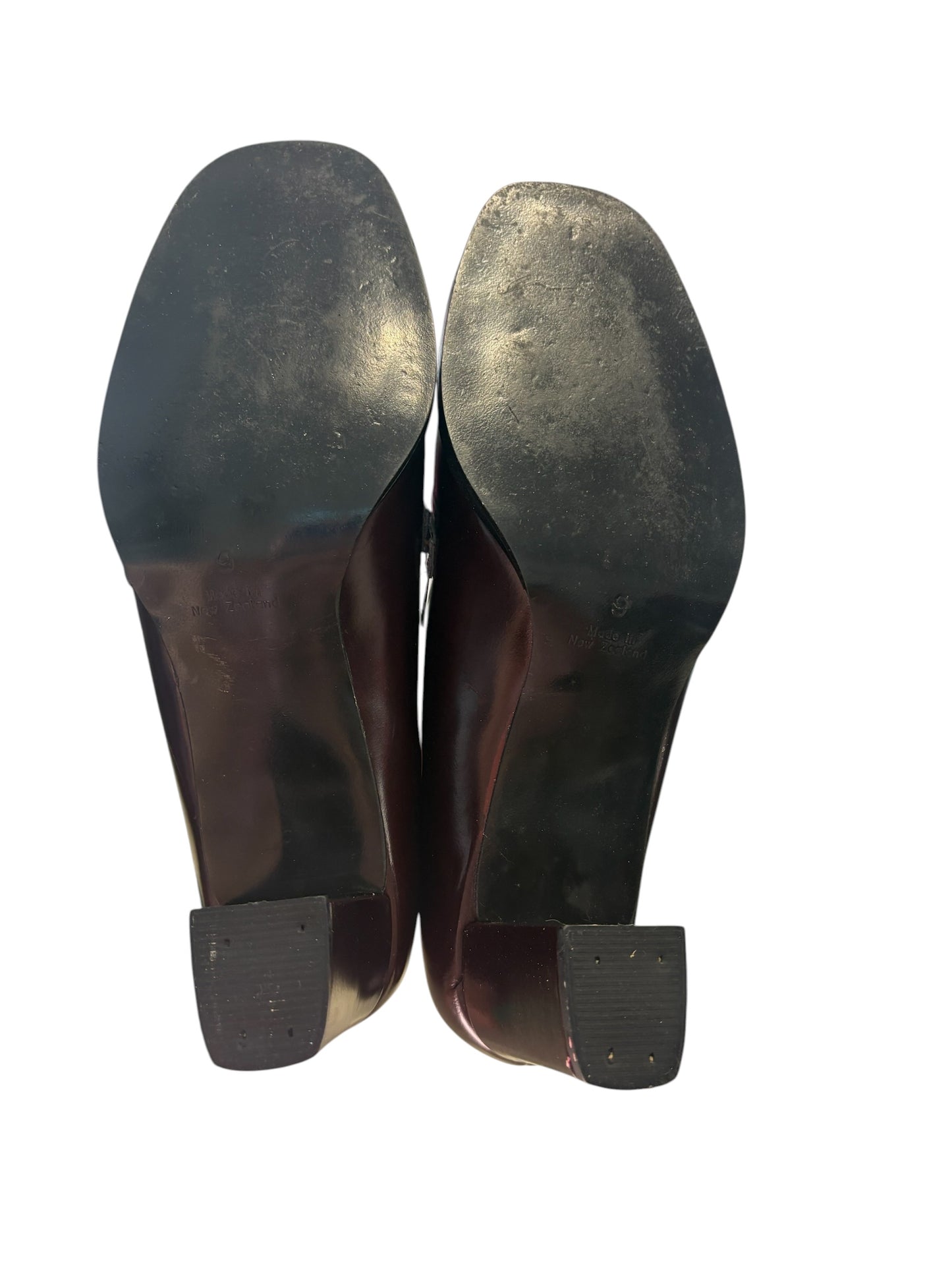 ANDREA BIANI DEEP MAROON SHOES | 9