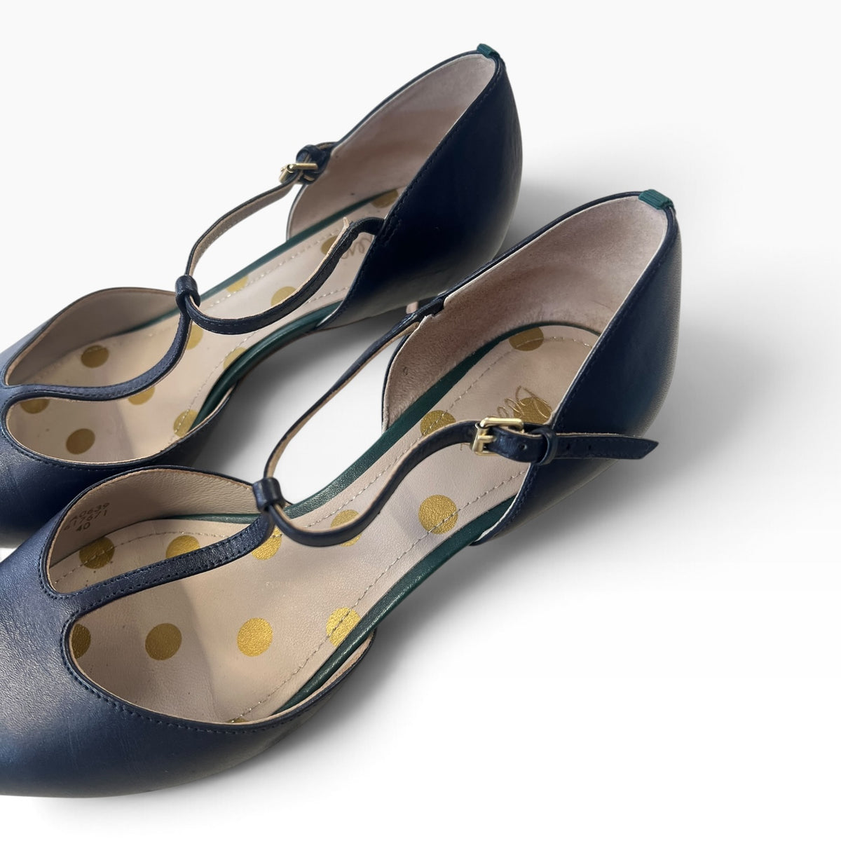 NAVY BODEN HEELS | 40/9