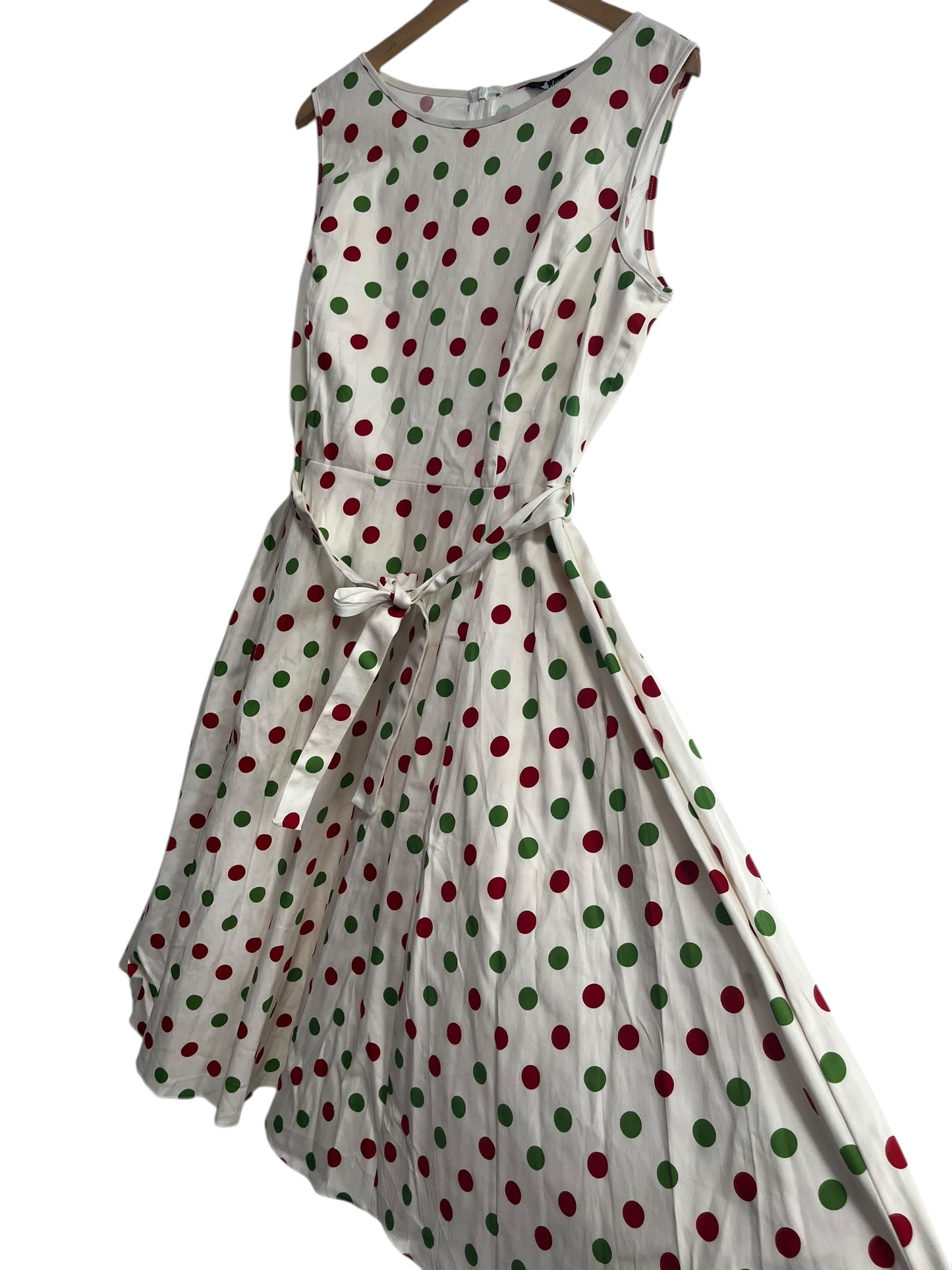LADY VINTAGE POLKADOT DRESS | 20
