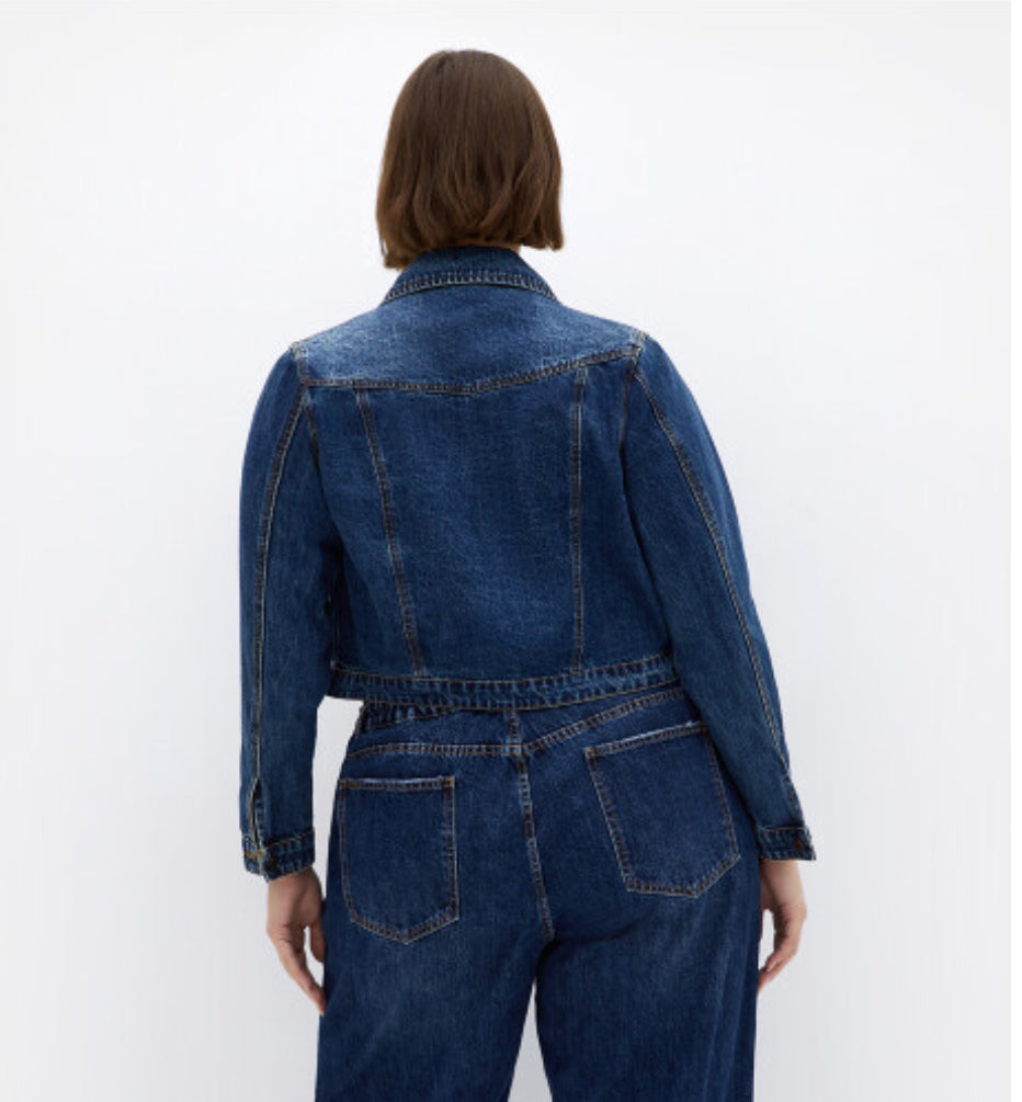 CITY CHIC CROP DENIM JACKET | S/18