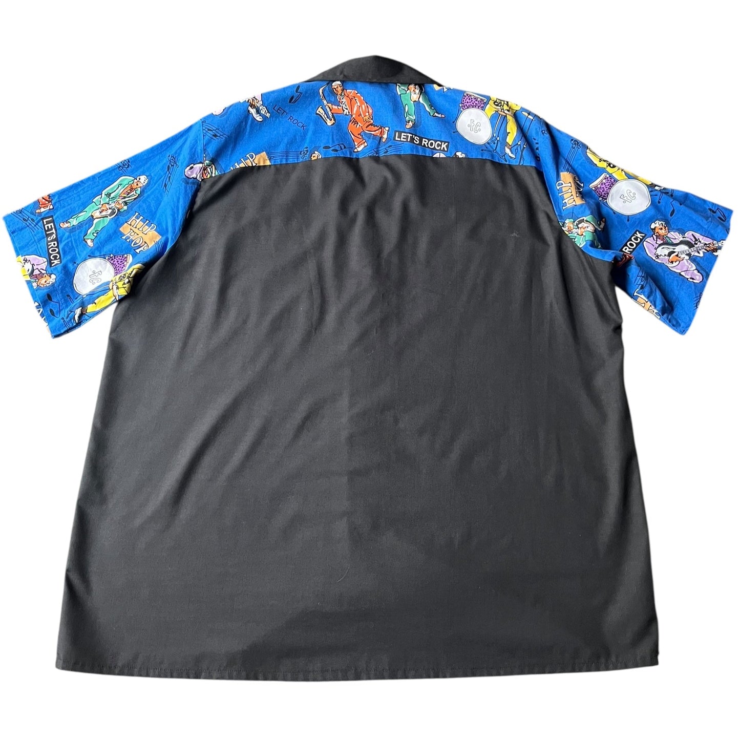 BLACK ROCK N ROLL SHIRT | 2XL