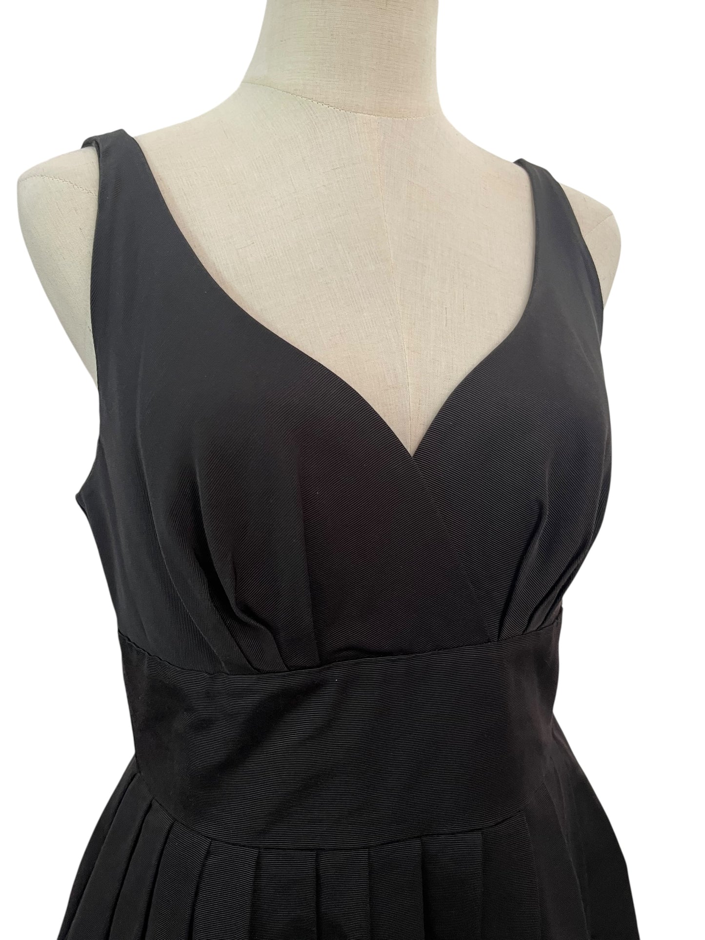 RETROSPECTD BLACK ELIZABETH DRESS | 12