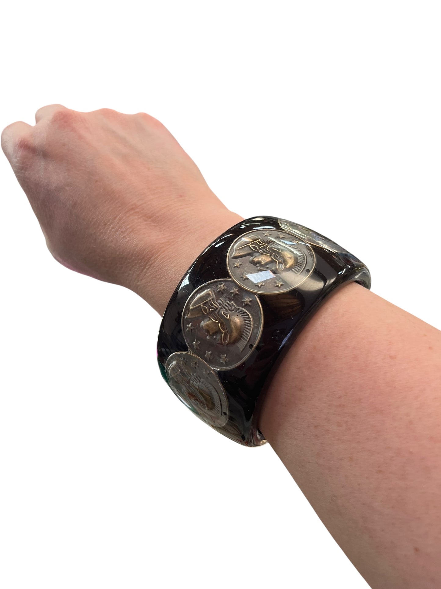 TRELISE COOPER COIN BANGLE