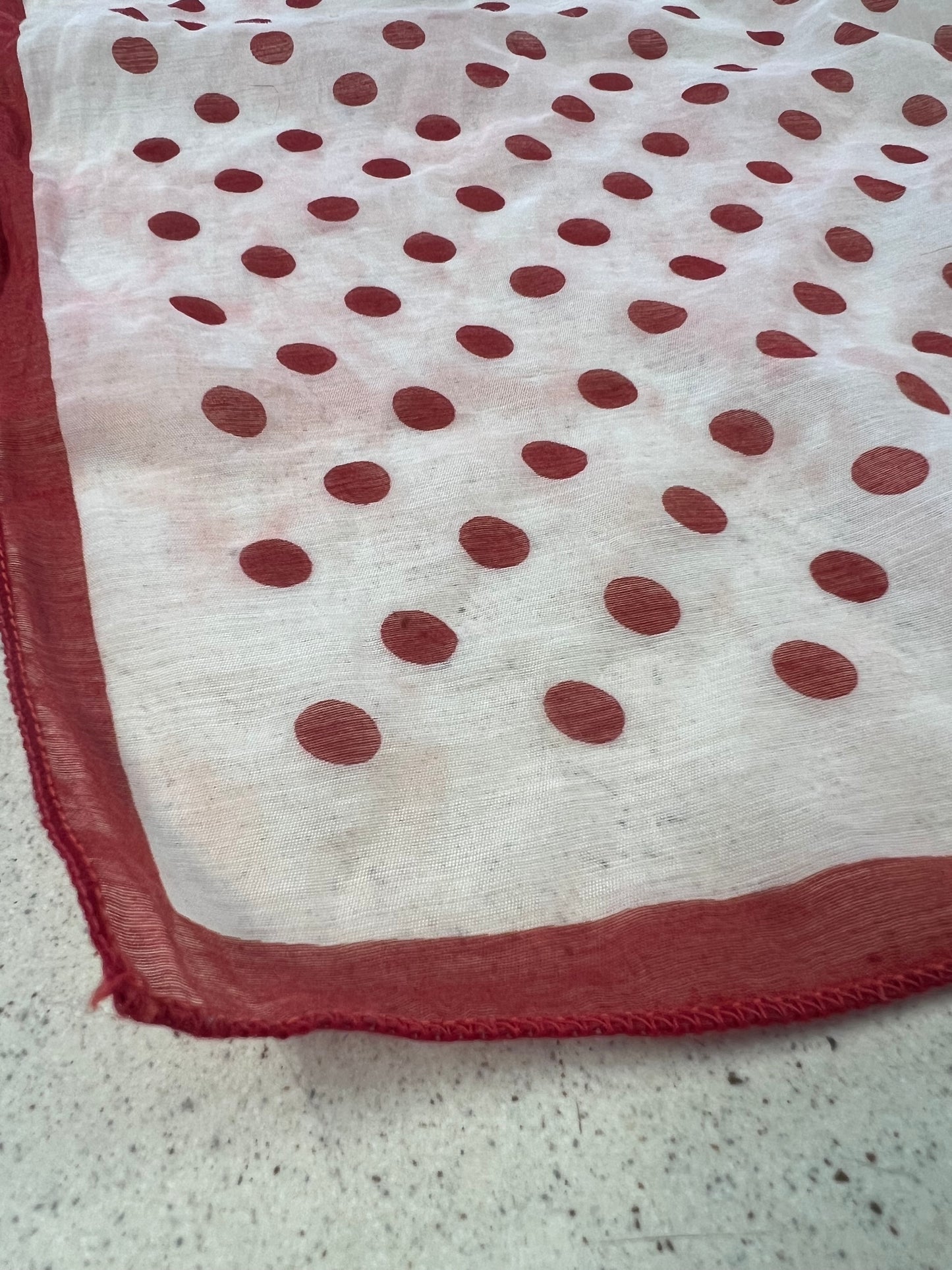 POLKADOT SCARF