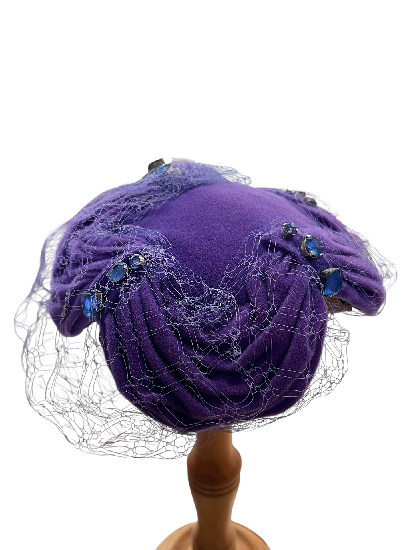 PURPLE HEADPIECE