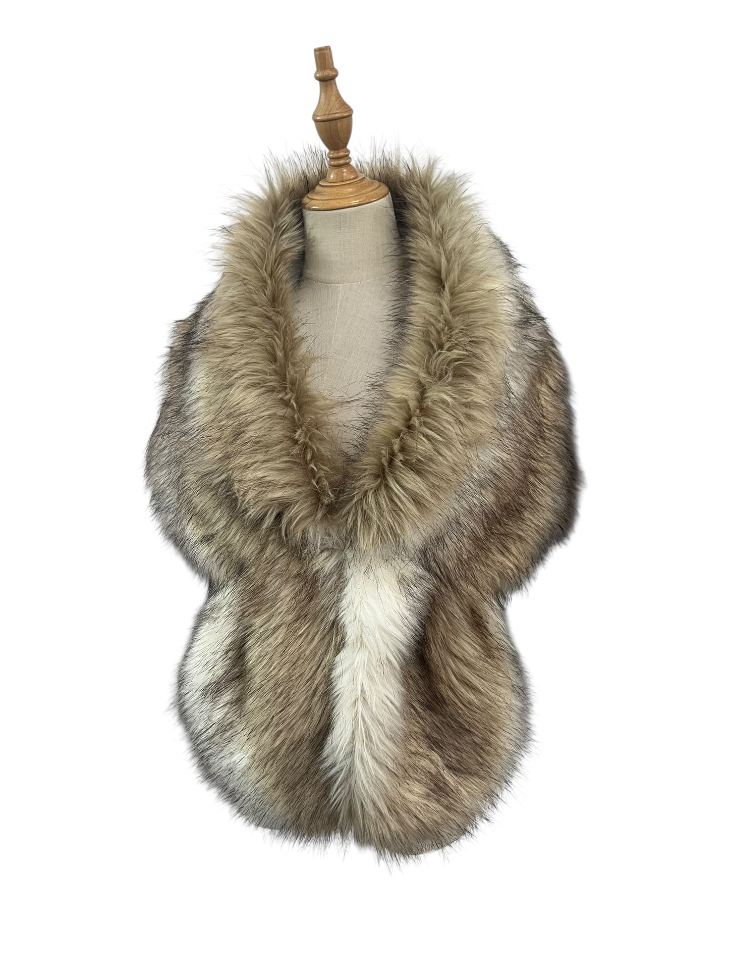 LUX FAUX STOLE SZ 8/12
