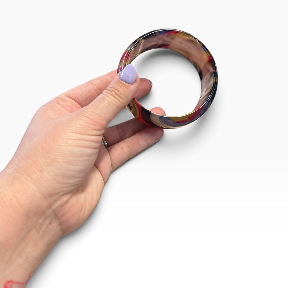 MULTI COLOURED PETAL BANGLE