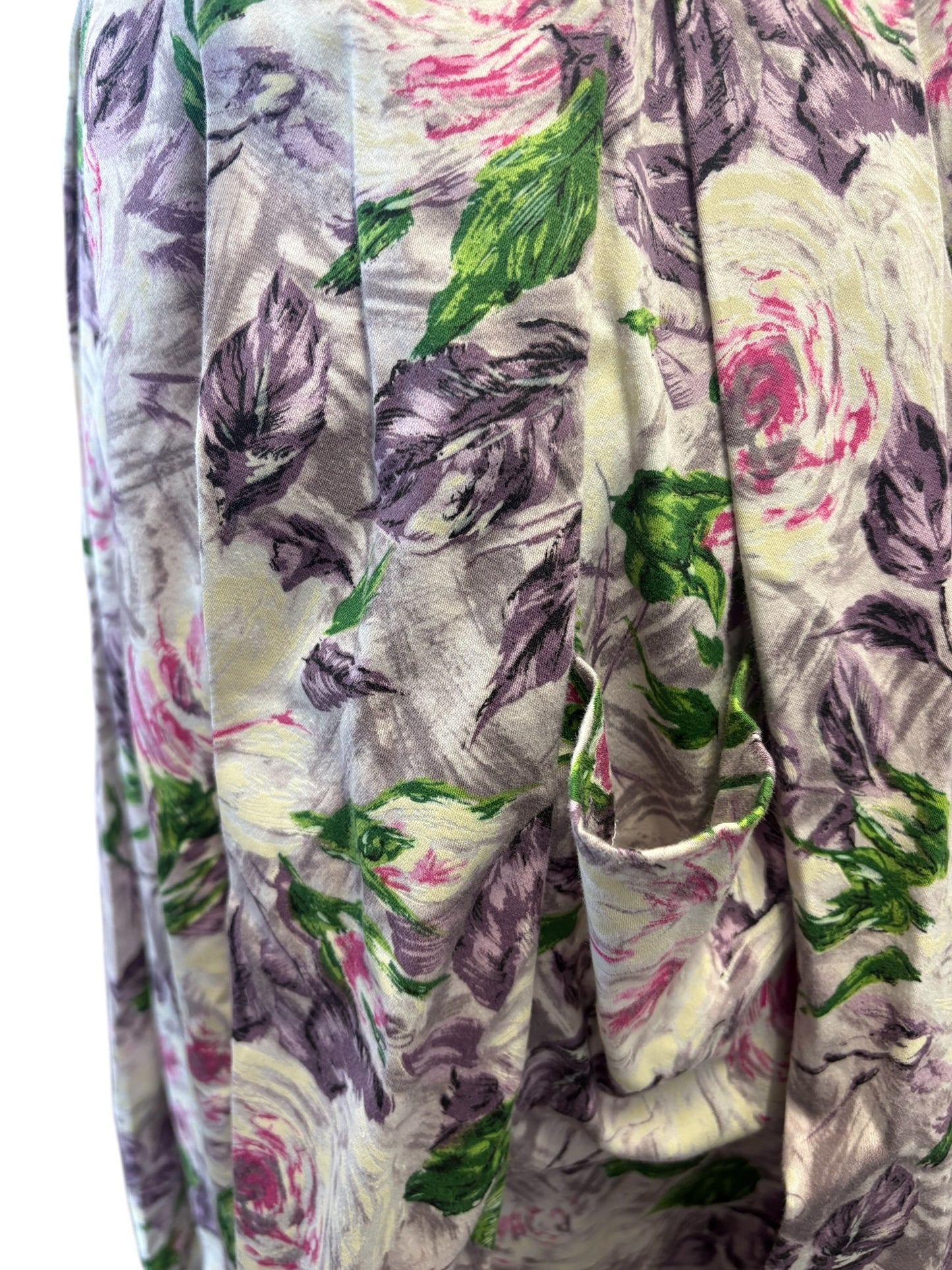 RETROSPECTD PURPLE & GREEN DRESS | 6