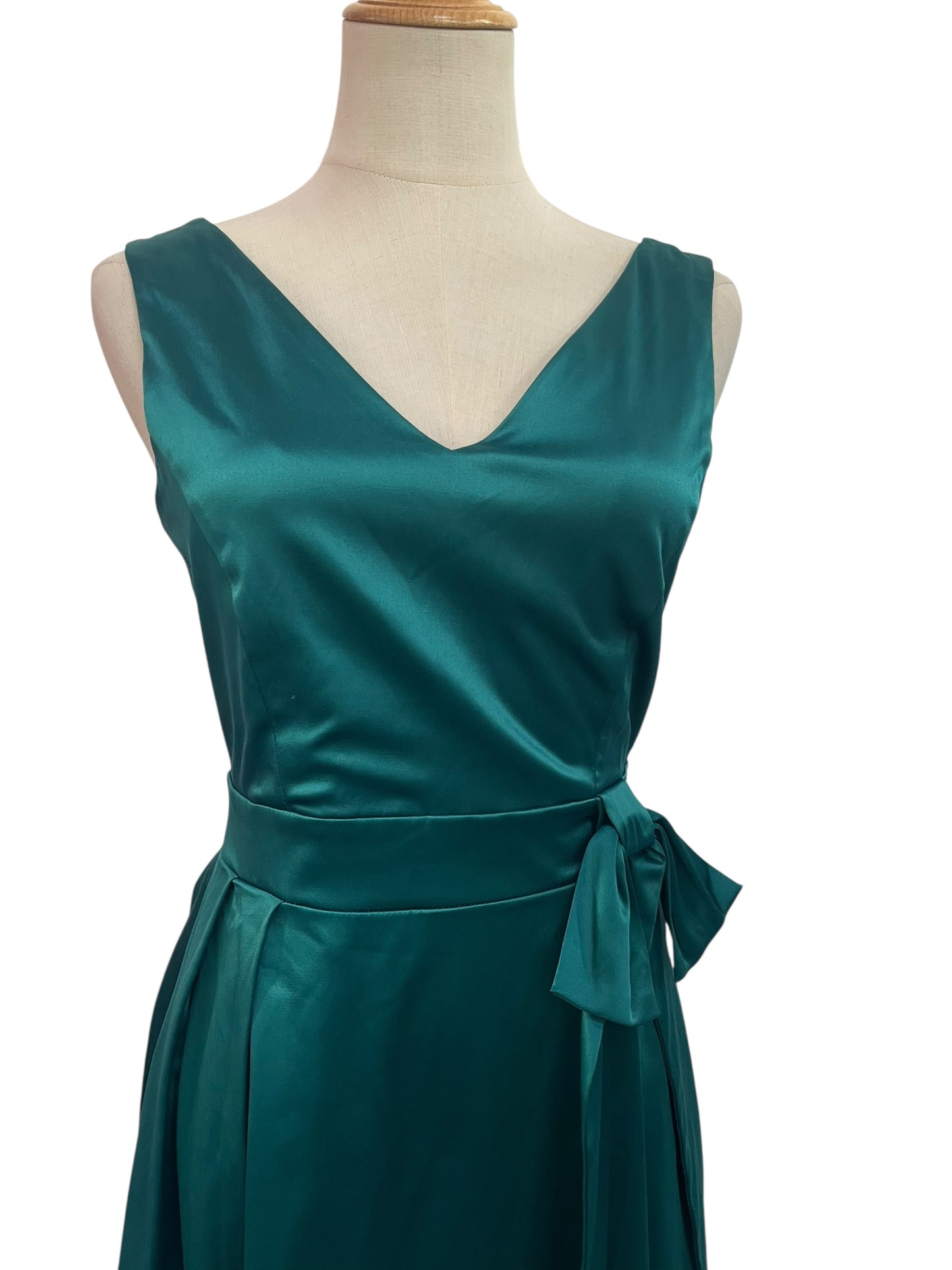 LADY V IRIS PEACOCK GREEN DRESS