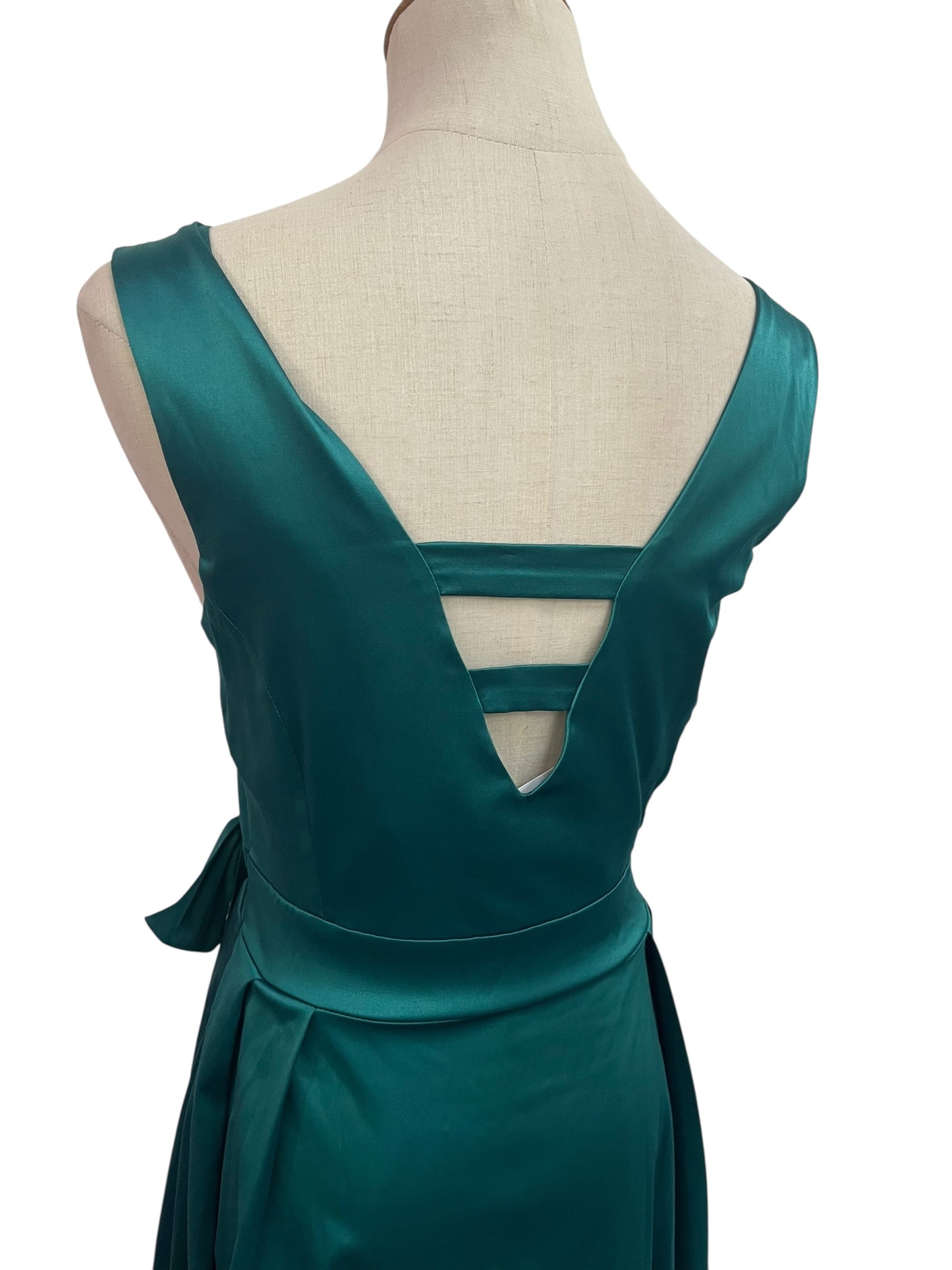 LADY V IRIS PEACOCK GREEN DRESS