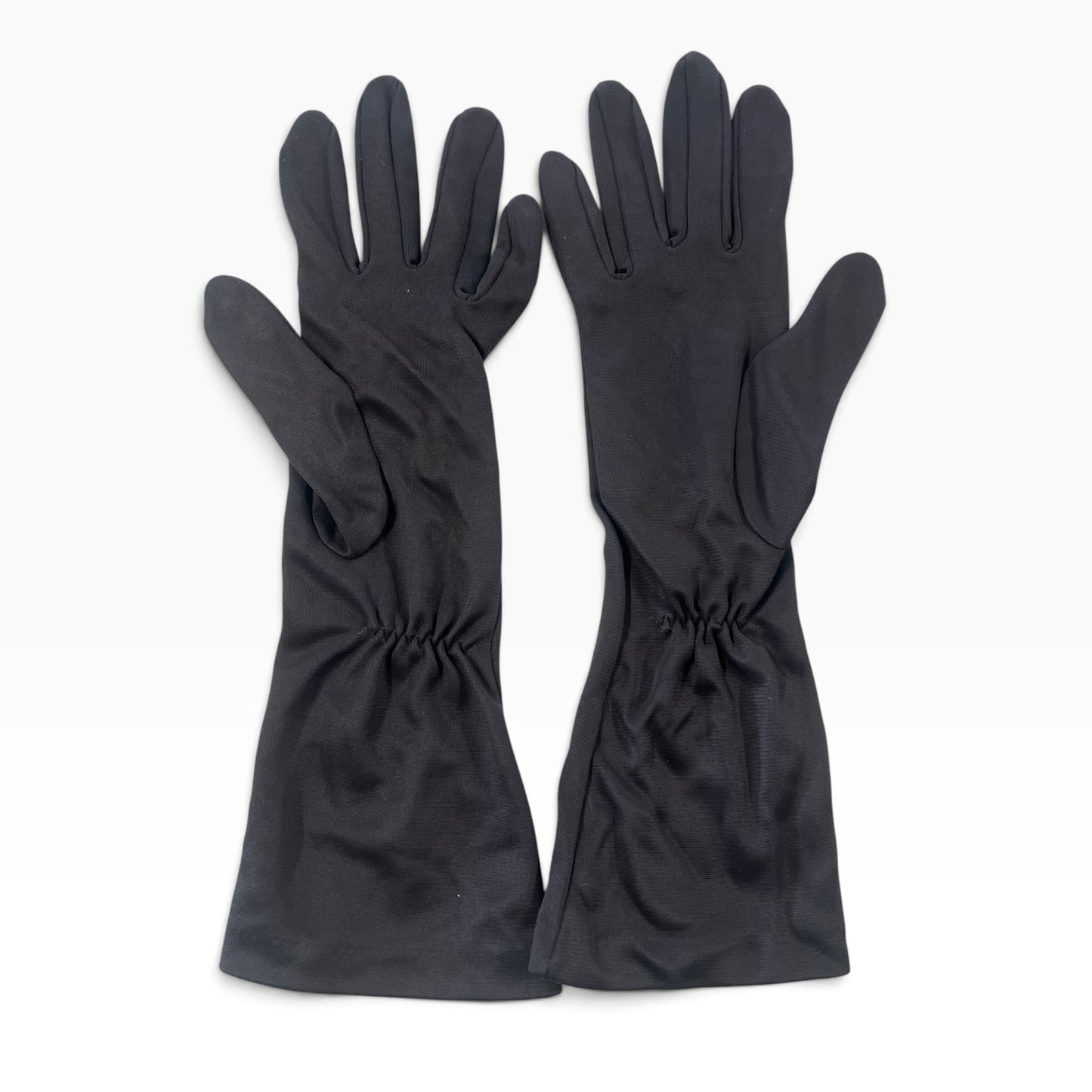 DARK BROWN FLORAL GLOVES | 7