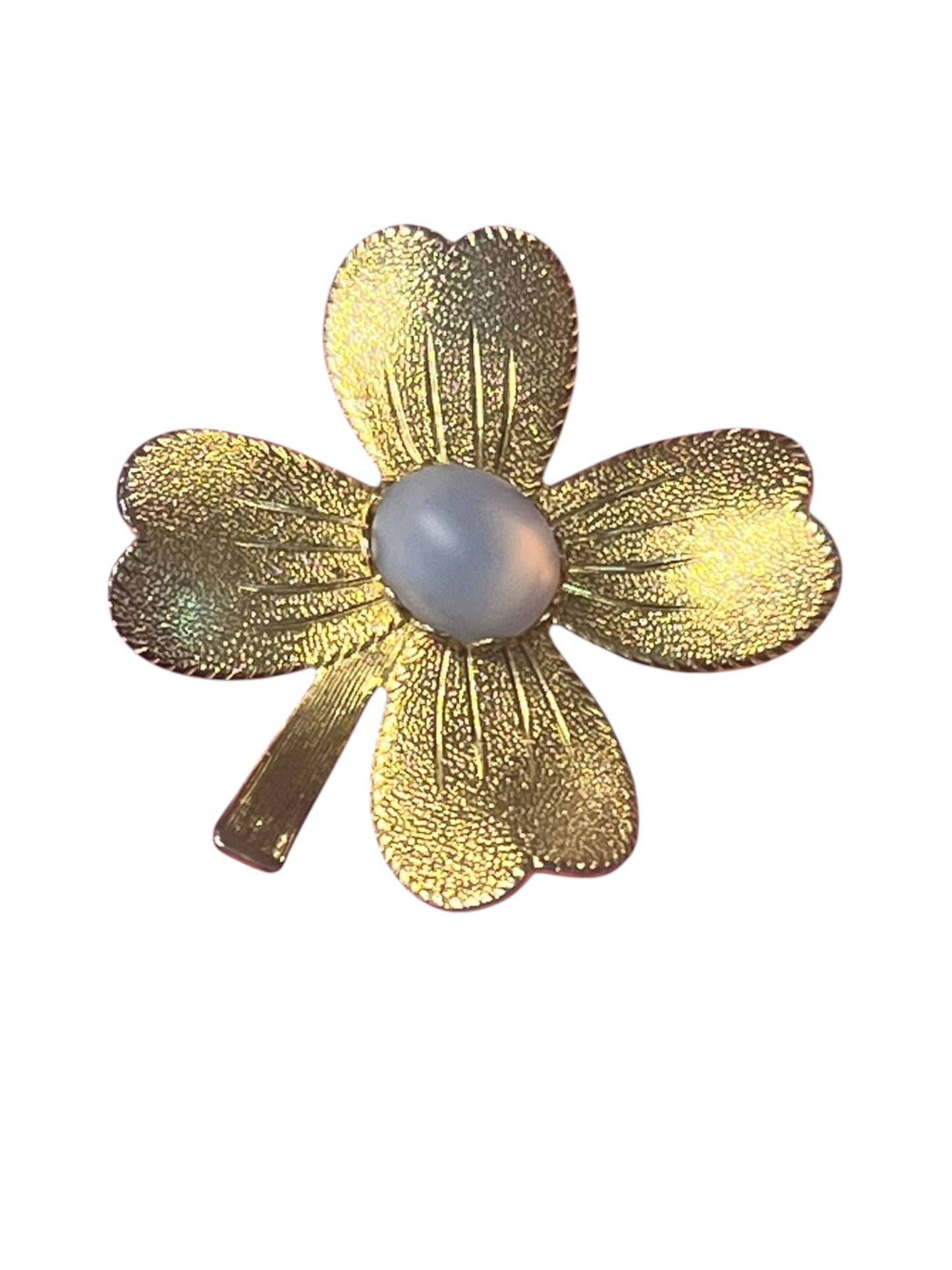 FOUR LEAF CLOVER BROOCH
