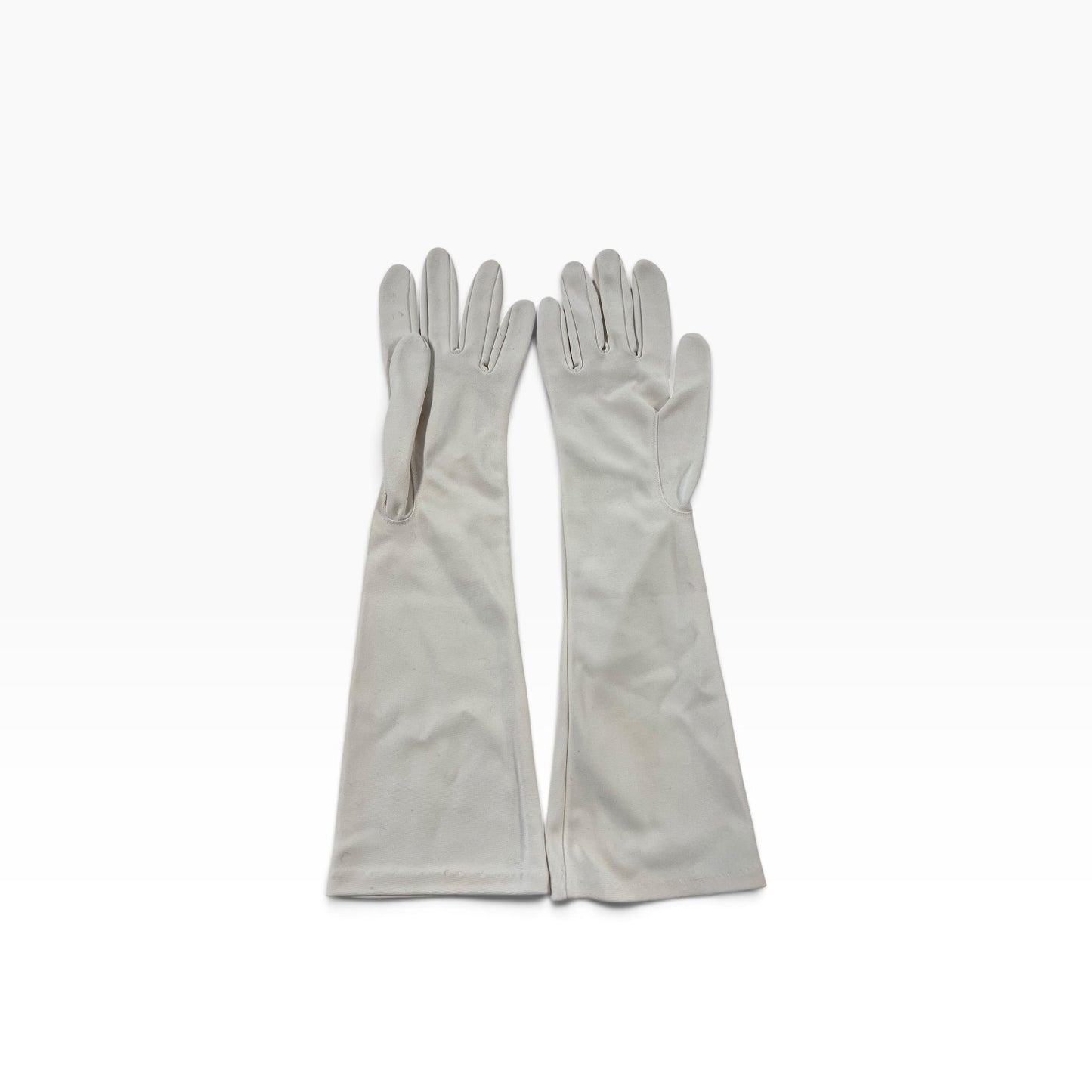 LONG CREAM GLOVES | 8