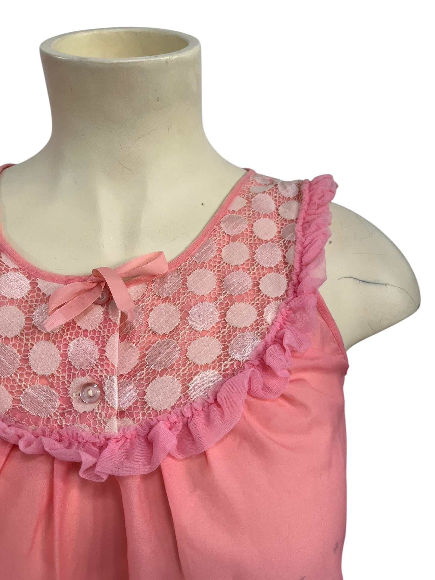 PINK COTTON NIGHTIE SZ 14