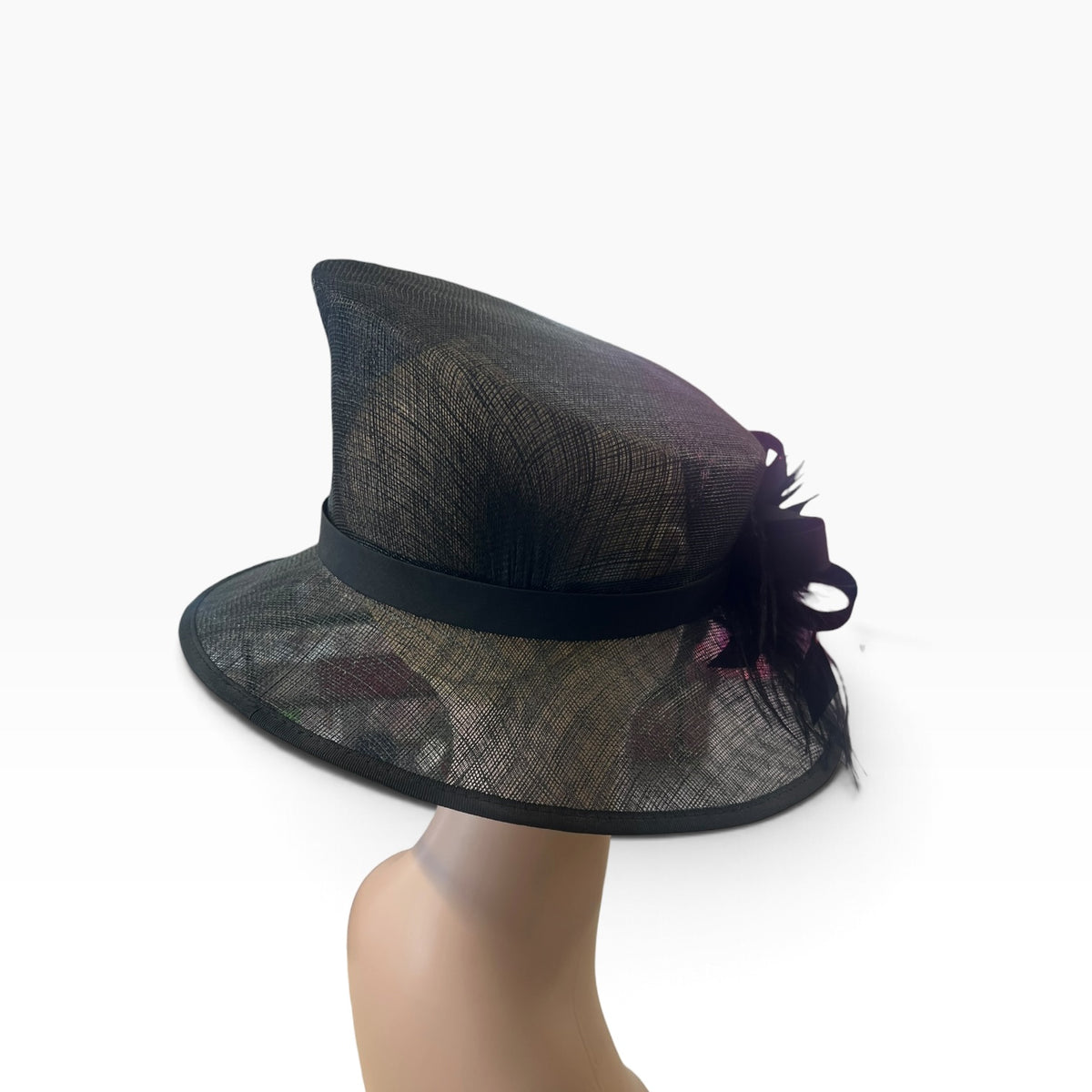 BLACK SINAMAY HAT