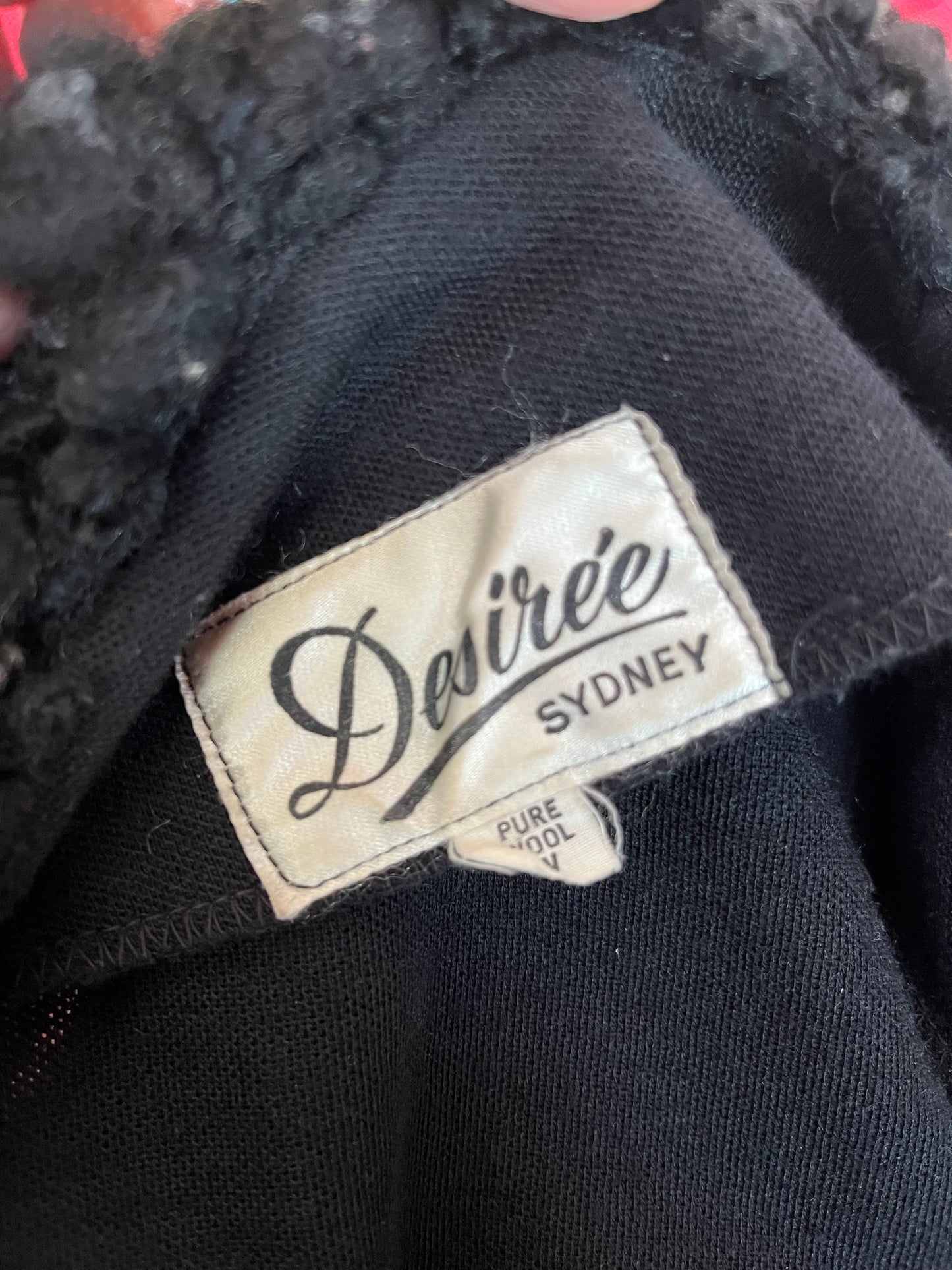 DESIREE SYDNEY WOOL JACKET SZ 12