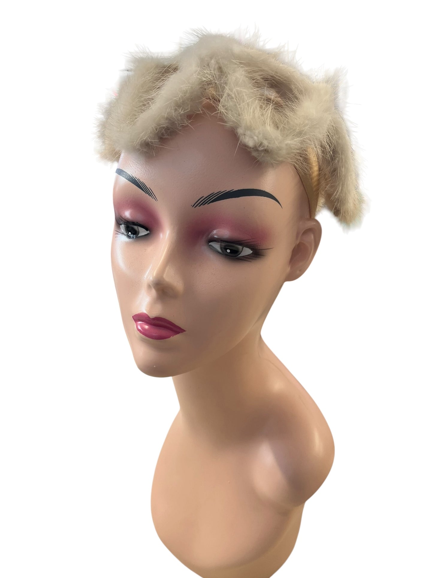 MINK HEAD PIECE
