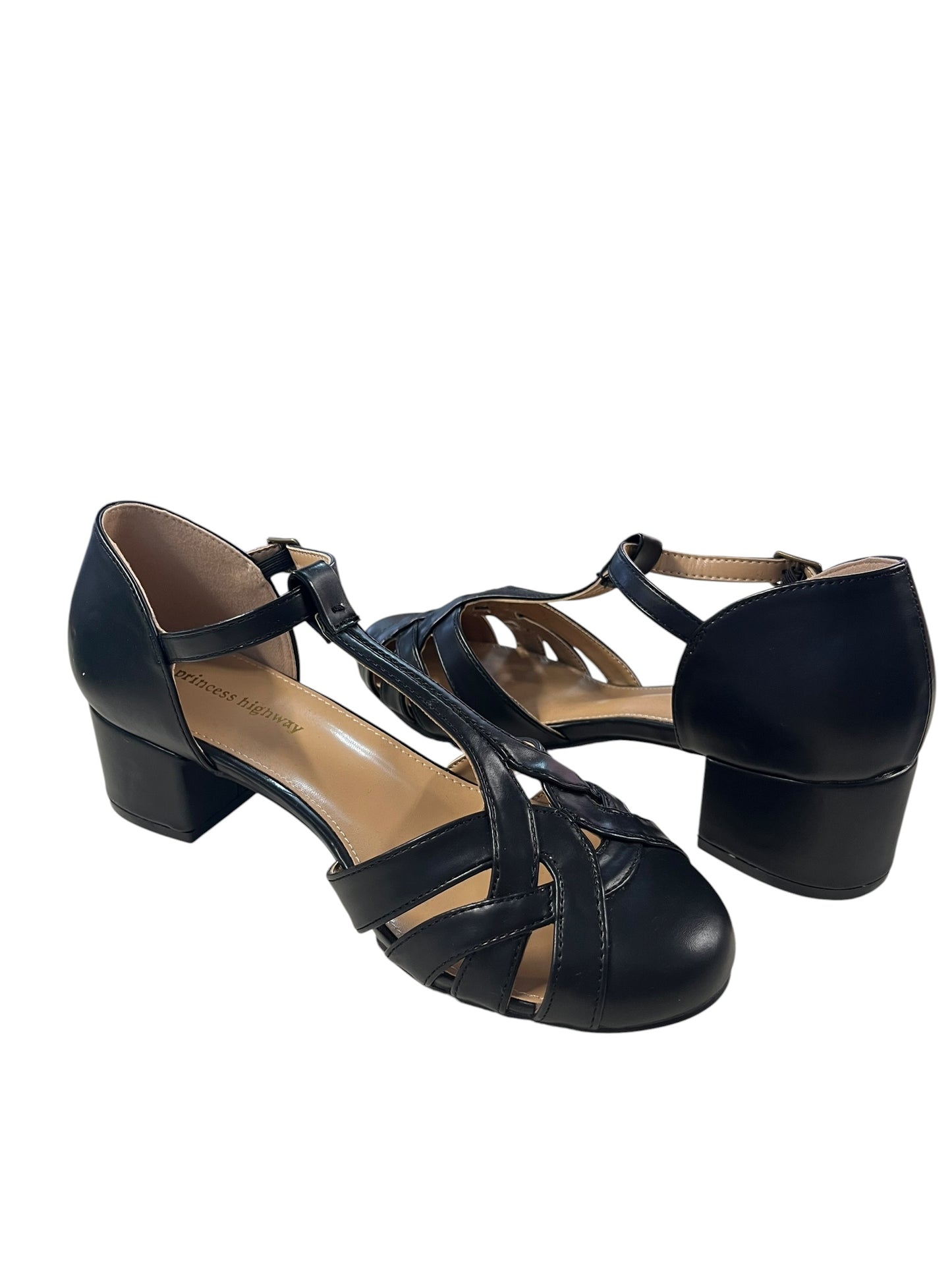 PRINCESS HIGHWAY BLACK HEELS | 38