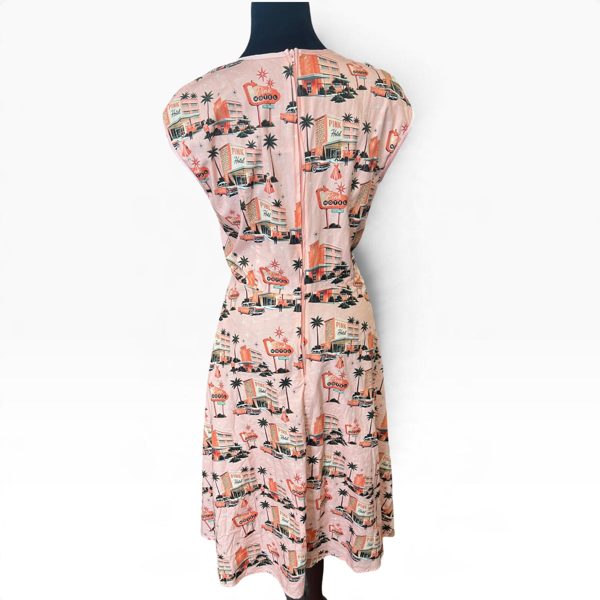 LAURINA JEAN PINK HOTEL DRESS | 14