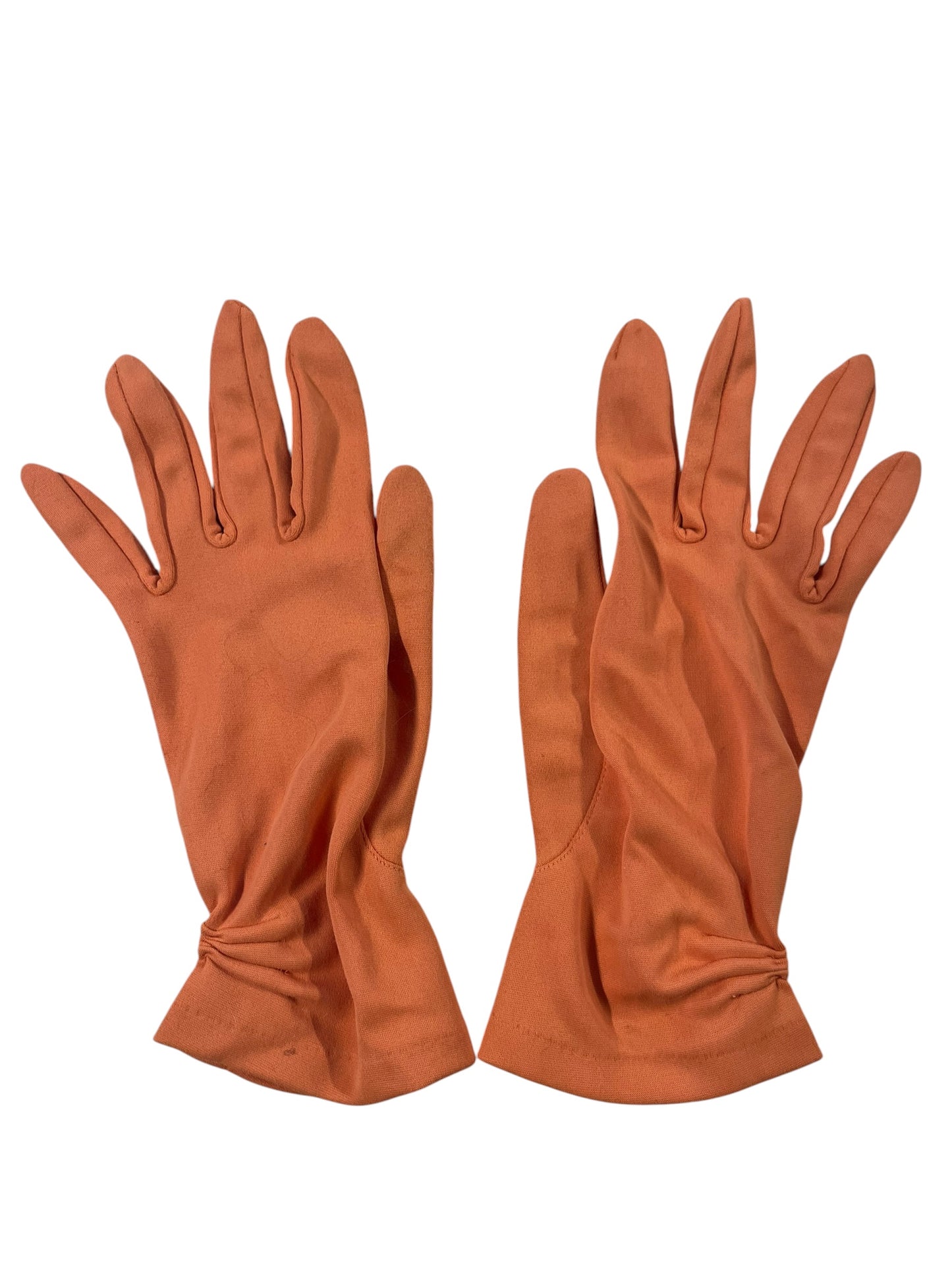 DENTS ORANGE GLOVES 7.5
