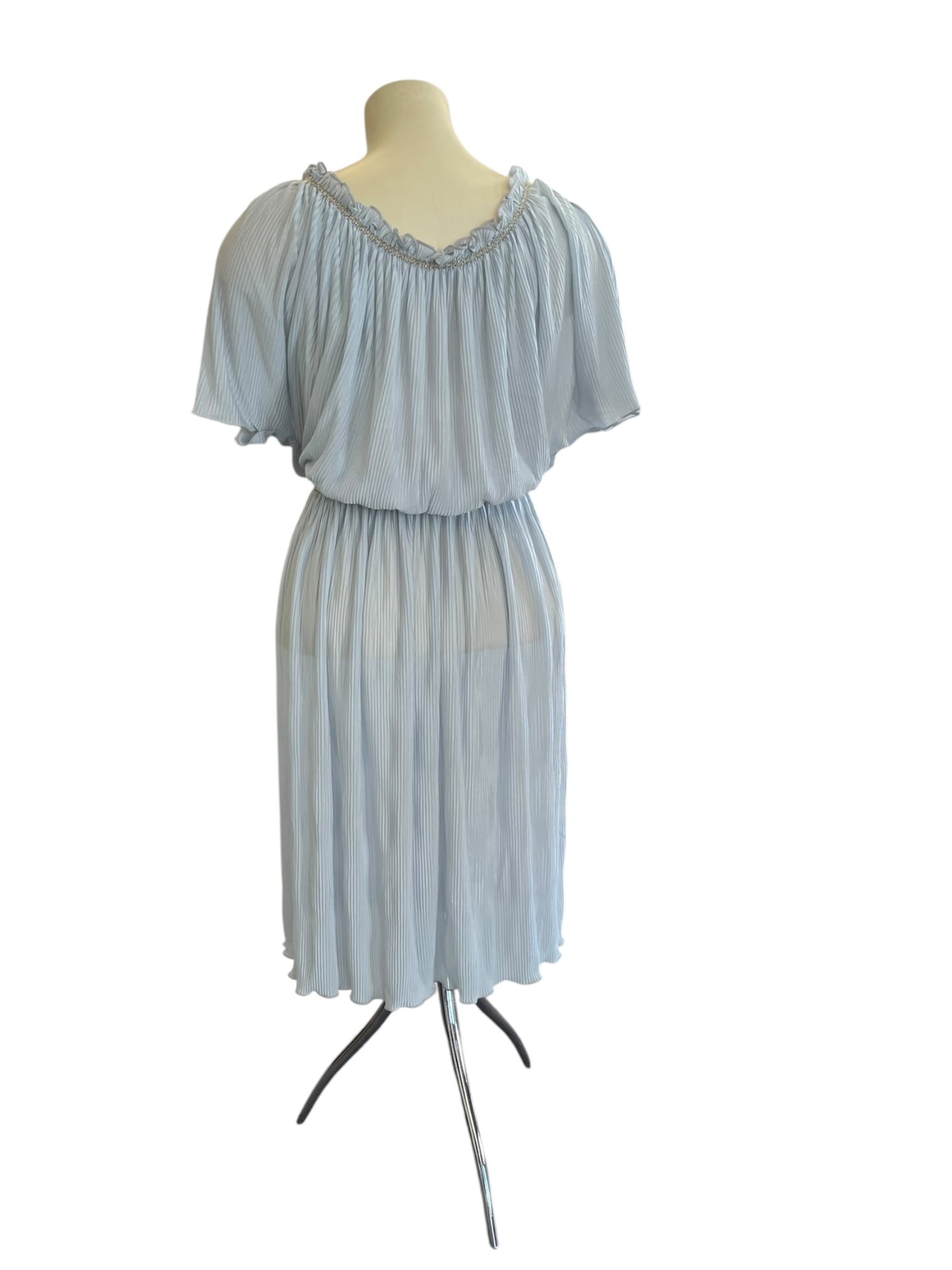 BLUE GRECIAN DRESS | 18