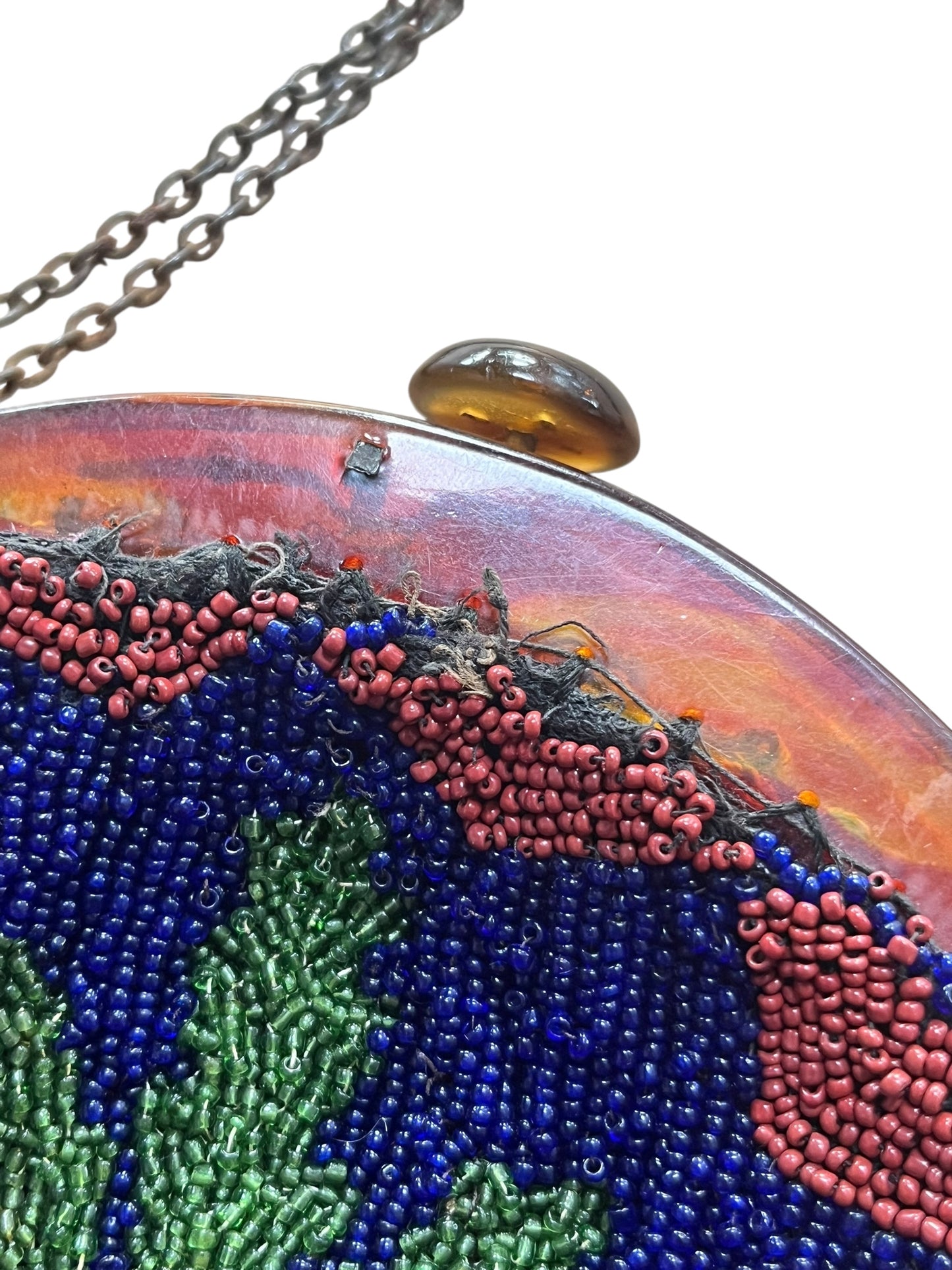 DAINTY SEED BEAD PURSE