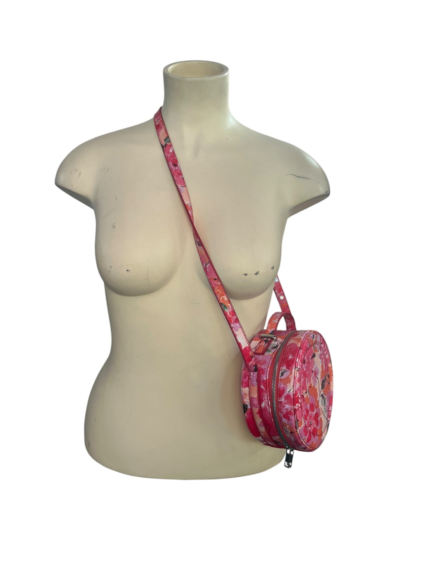 DEUX CHIC ROUND FLORAL BAG