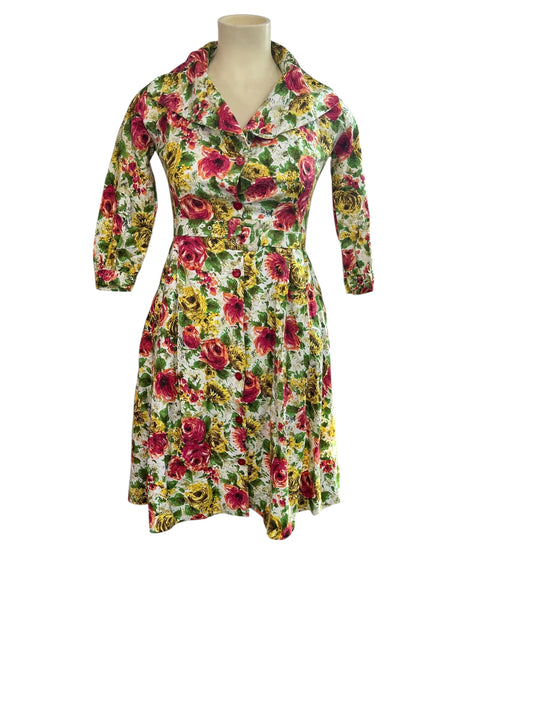 AUTUMAL COLLARED DRESS | 12