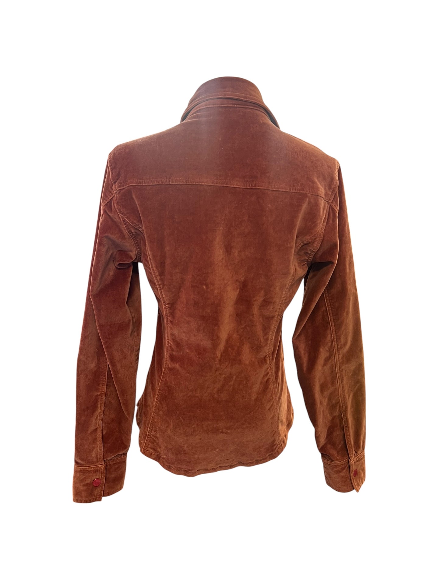 VELVET ZIP UP 70S SHIRT | 10