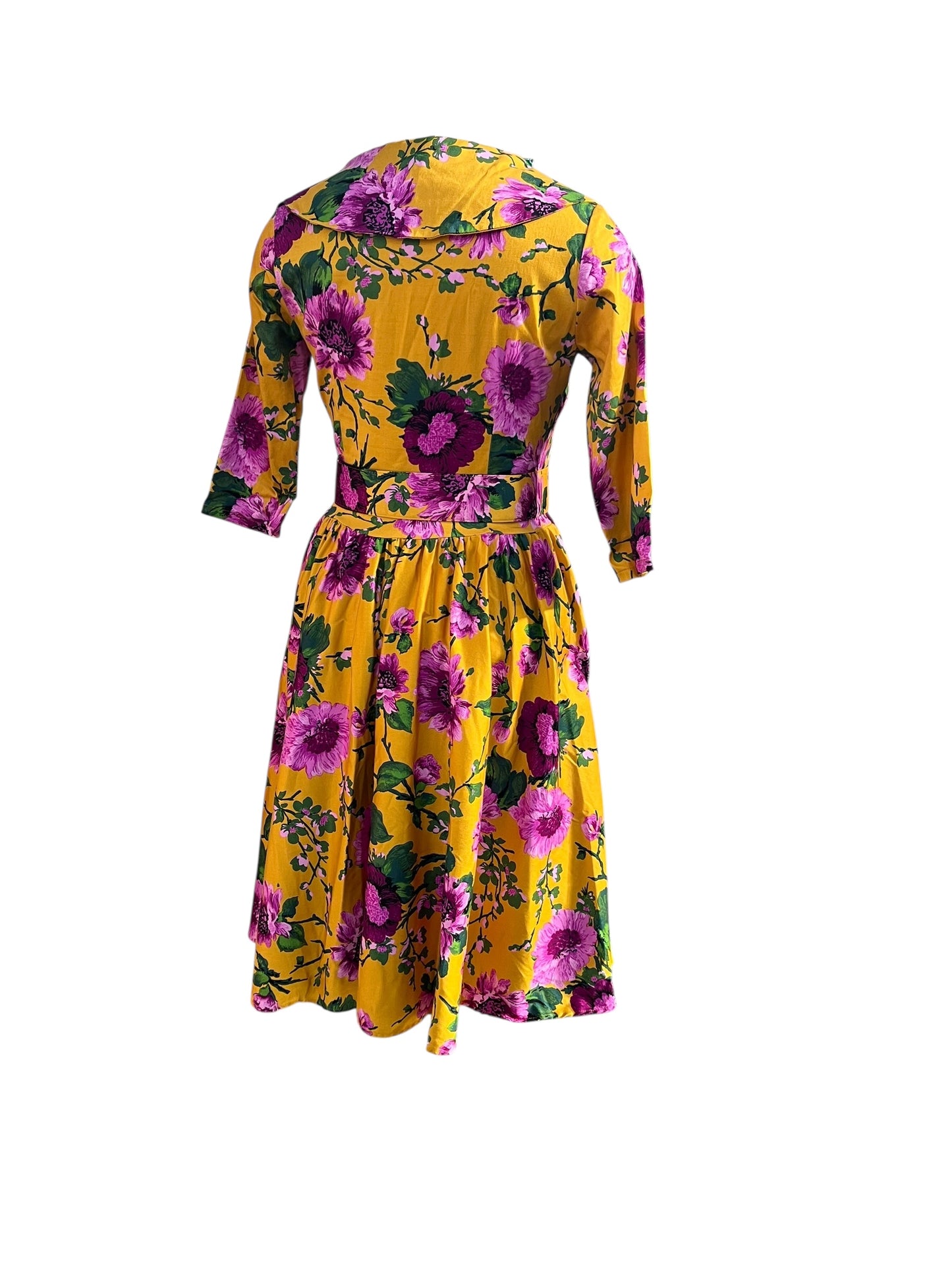 PINUP COUTURE MUSTARD DRESS | XL