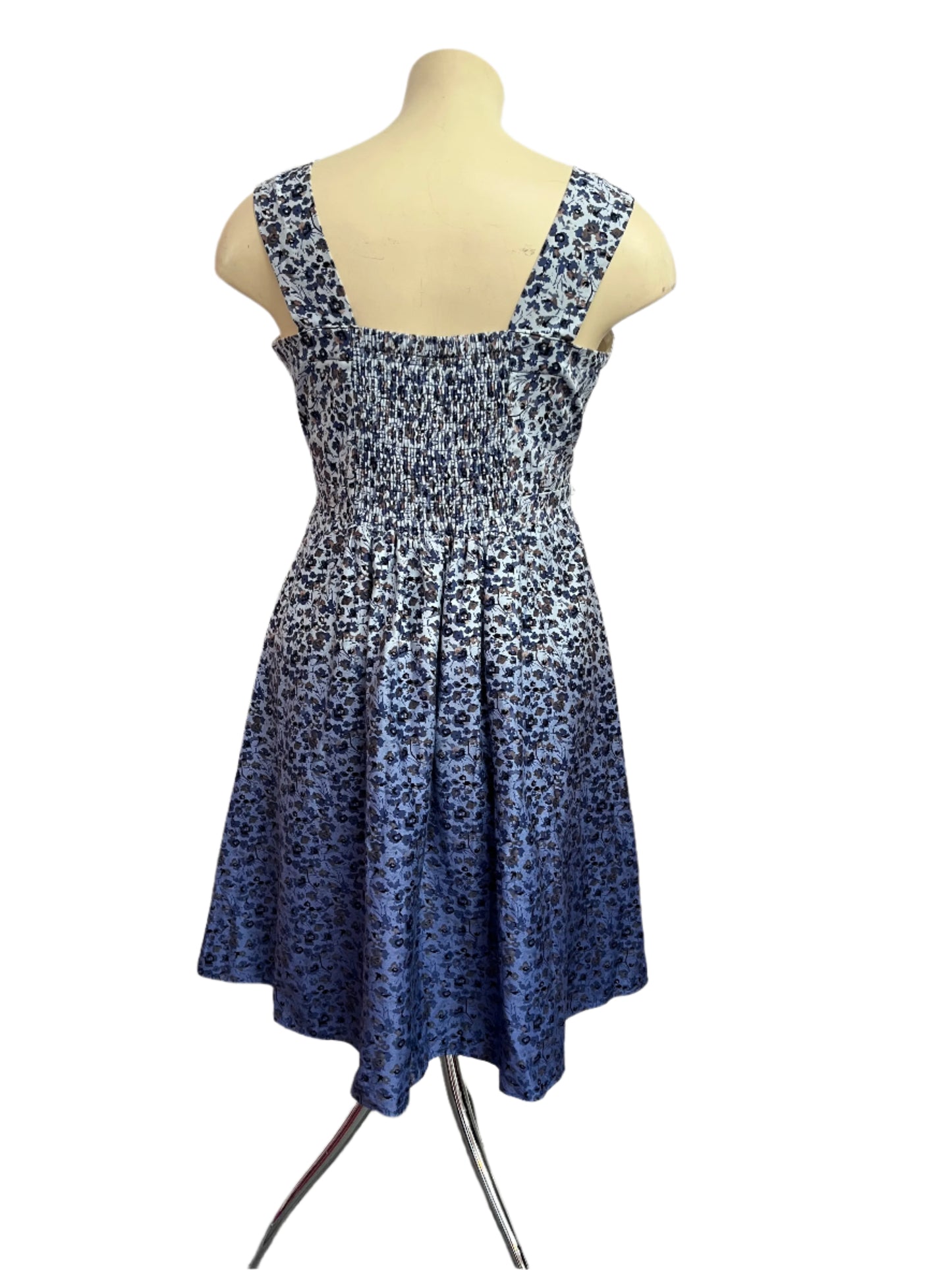 CITY CHIC BLUE FLORAL DRESS SZ S/16