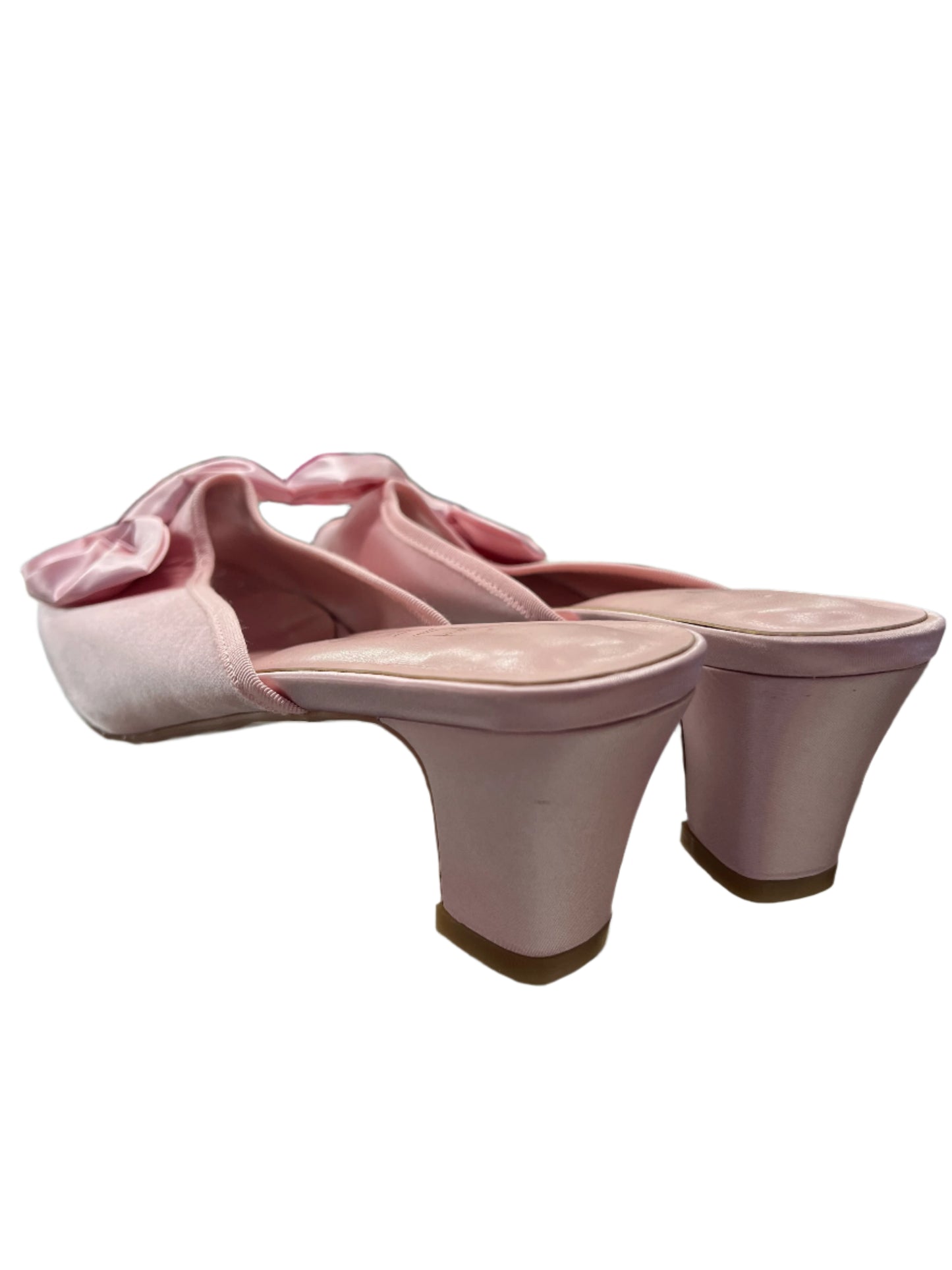 THE NYLON SWISH PINK HEELS | 10